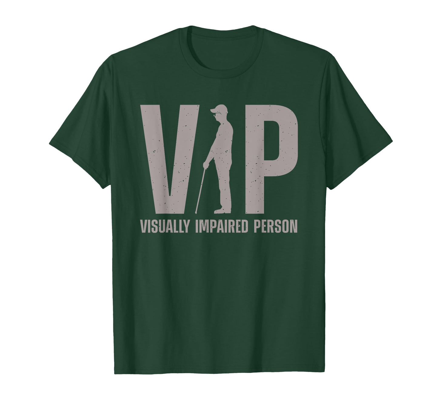 Visually Impaired Art for Men Women Blind Vision Impaired T-Shirt
