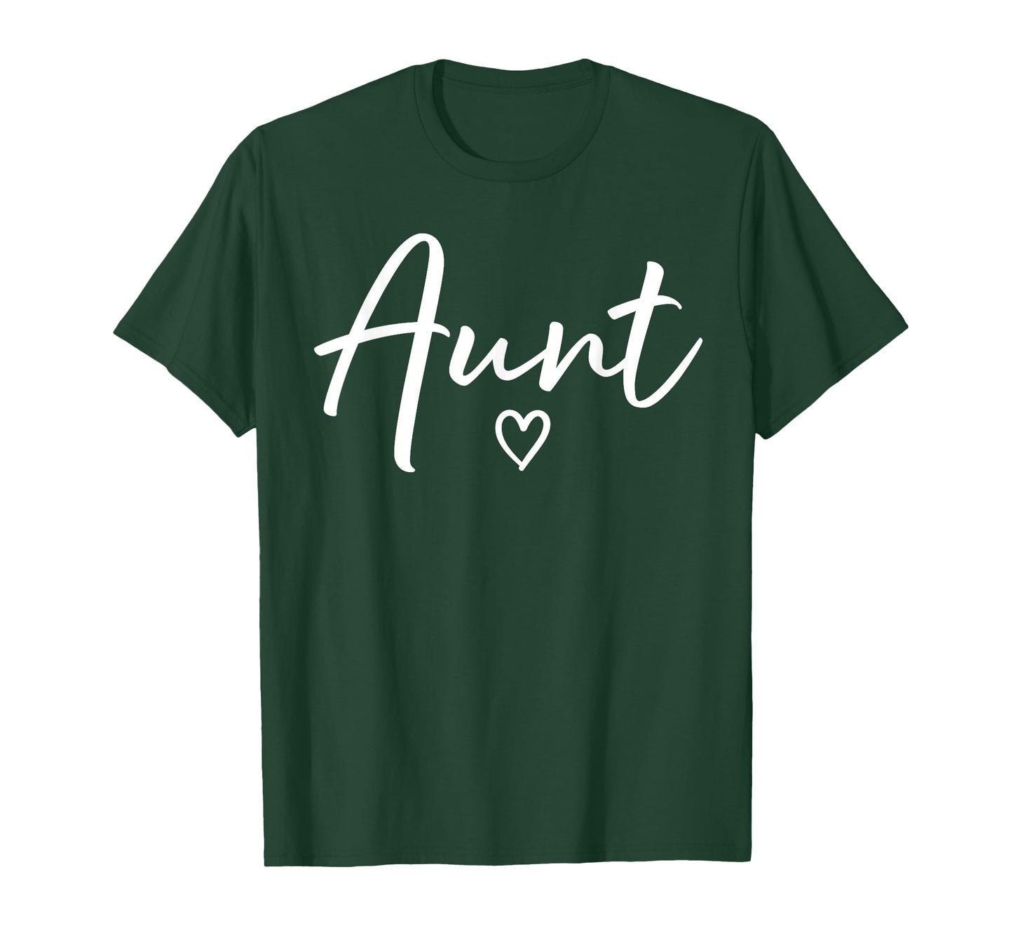 Aunt Gifts For Women Heart Mother's Day Aunt T-Shirt