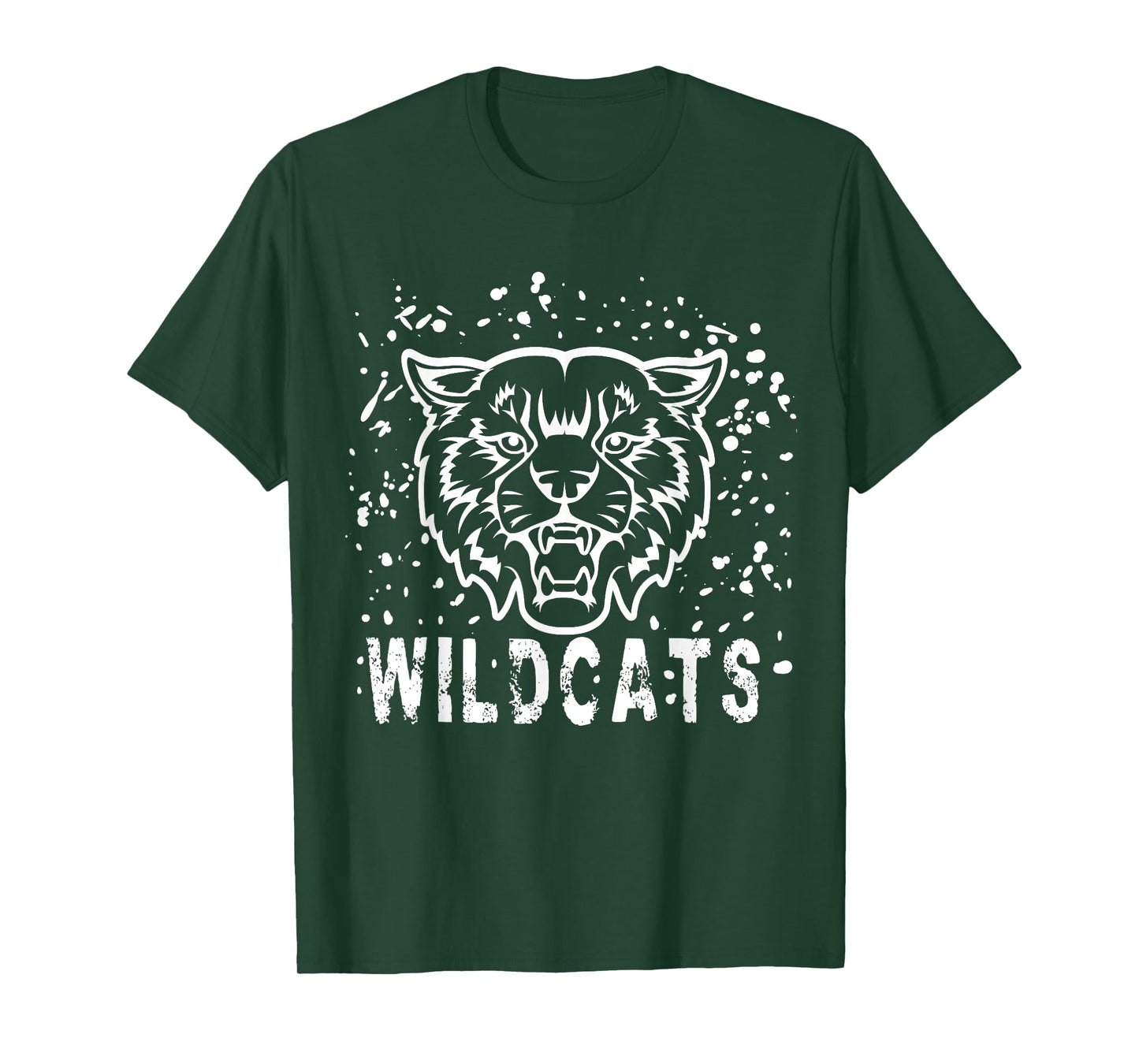 Wildcats Mascot School Sports Fan Team Spirit T-Shirt