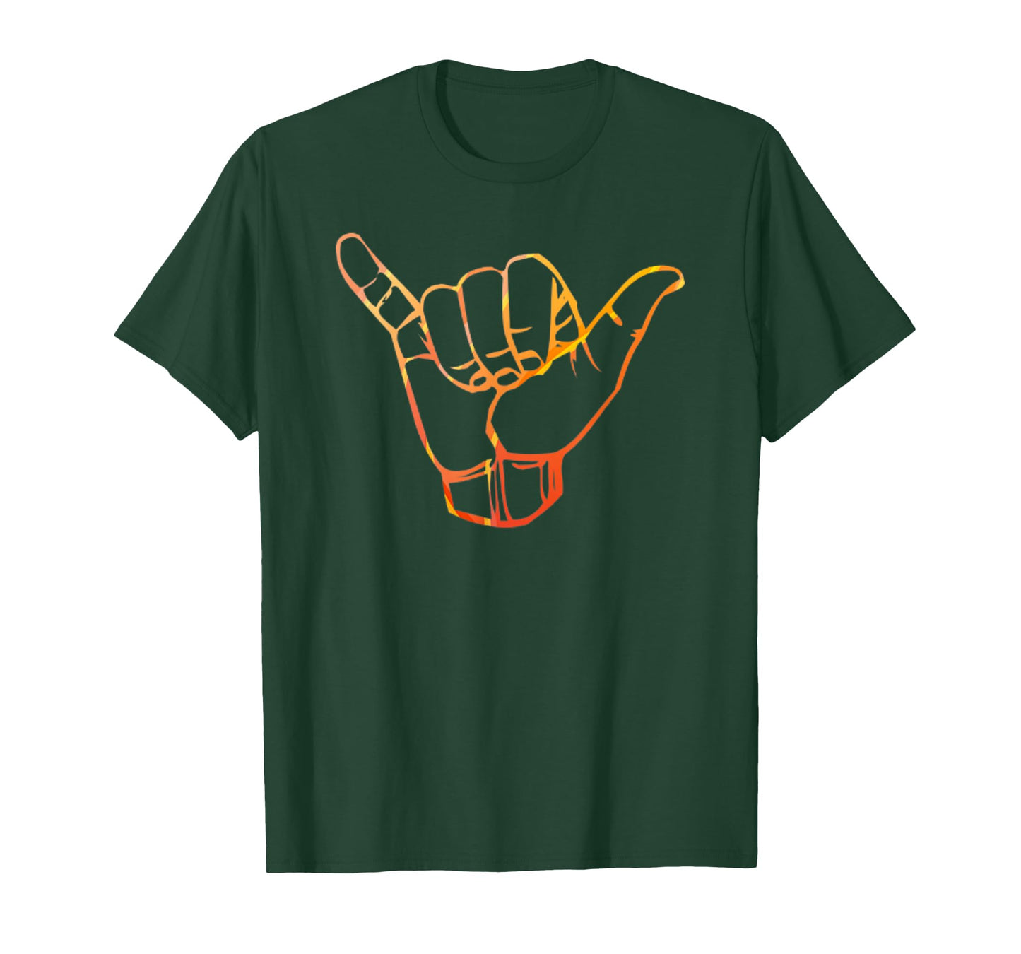 Thank You Mahalo Hawaii Hand signal T-Shirt