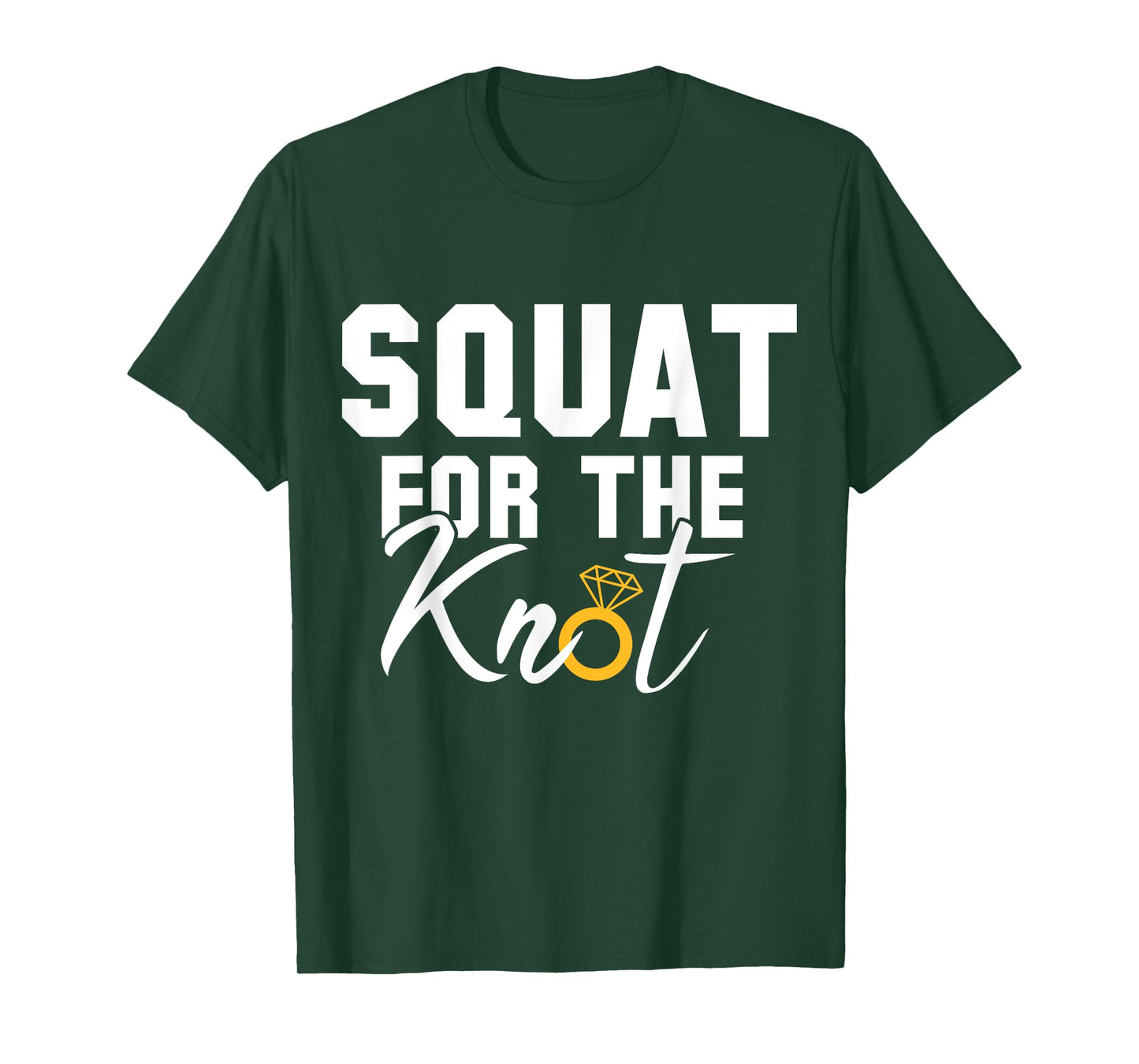 Women Workout Squat Bride Wedding Cool Fitness Lover Gift T-Shirt