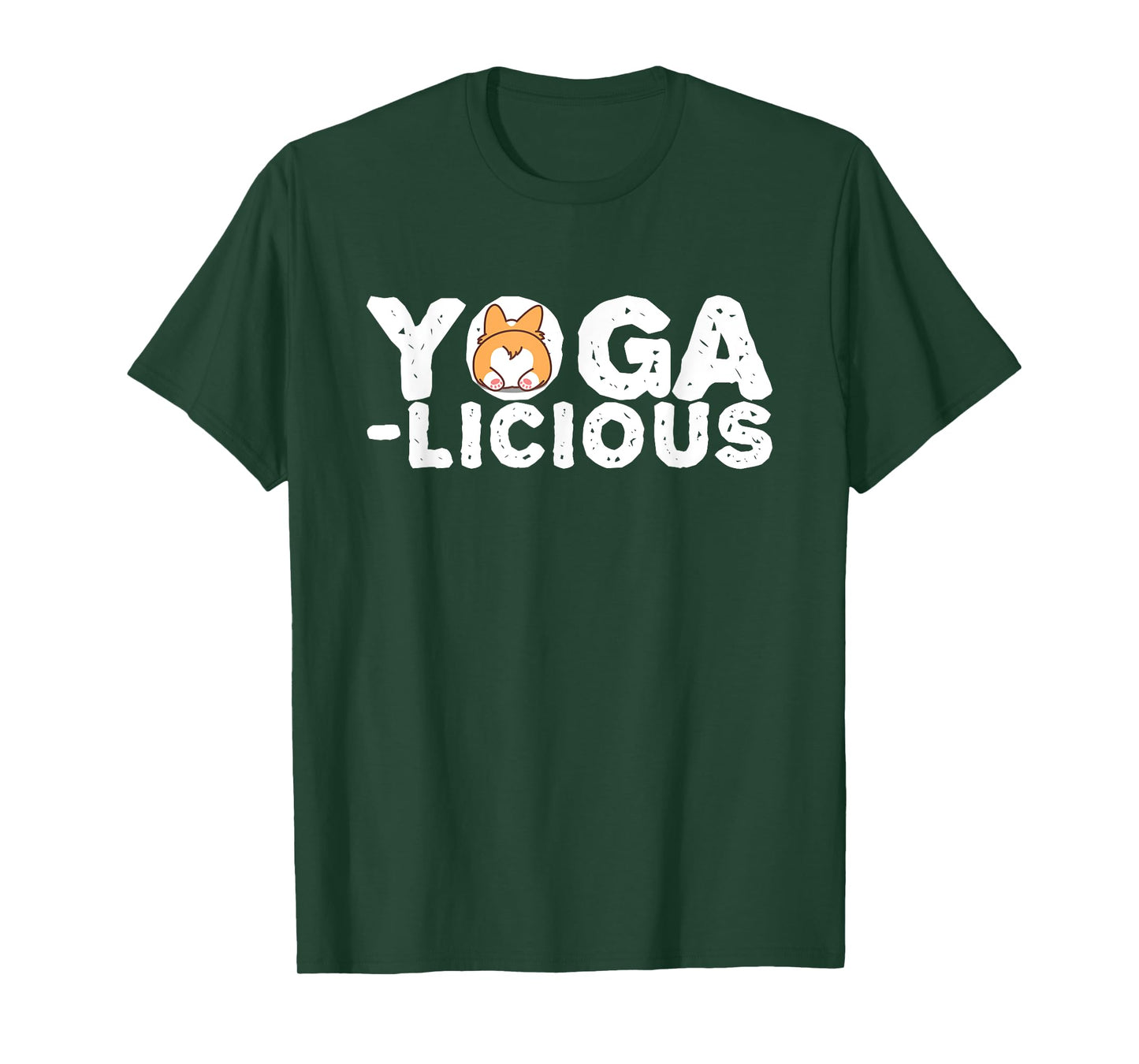 Yogalicious T-Shirt- Fun Cute Yoga Meditation Stretching Tee T-Shirt