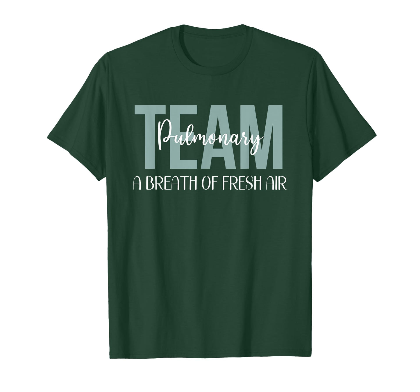 Pulmonary Team Respiratory Therapy Breath Of Fresh Air Week T-Shirt