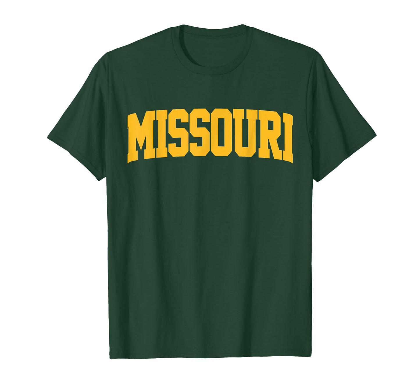 Retro Missouri Tee Vintage Missouri Black Gold Fun Throwback T-Shirt