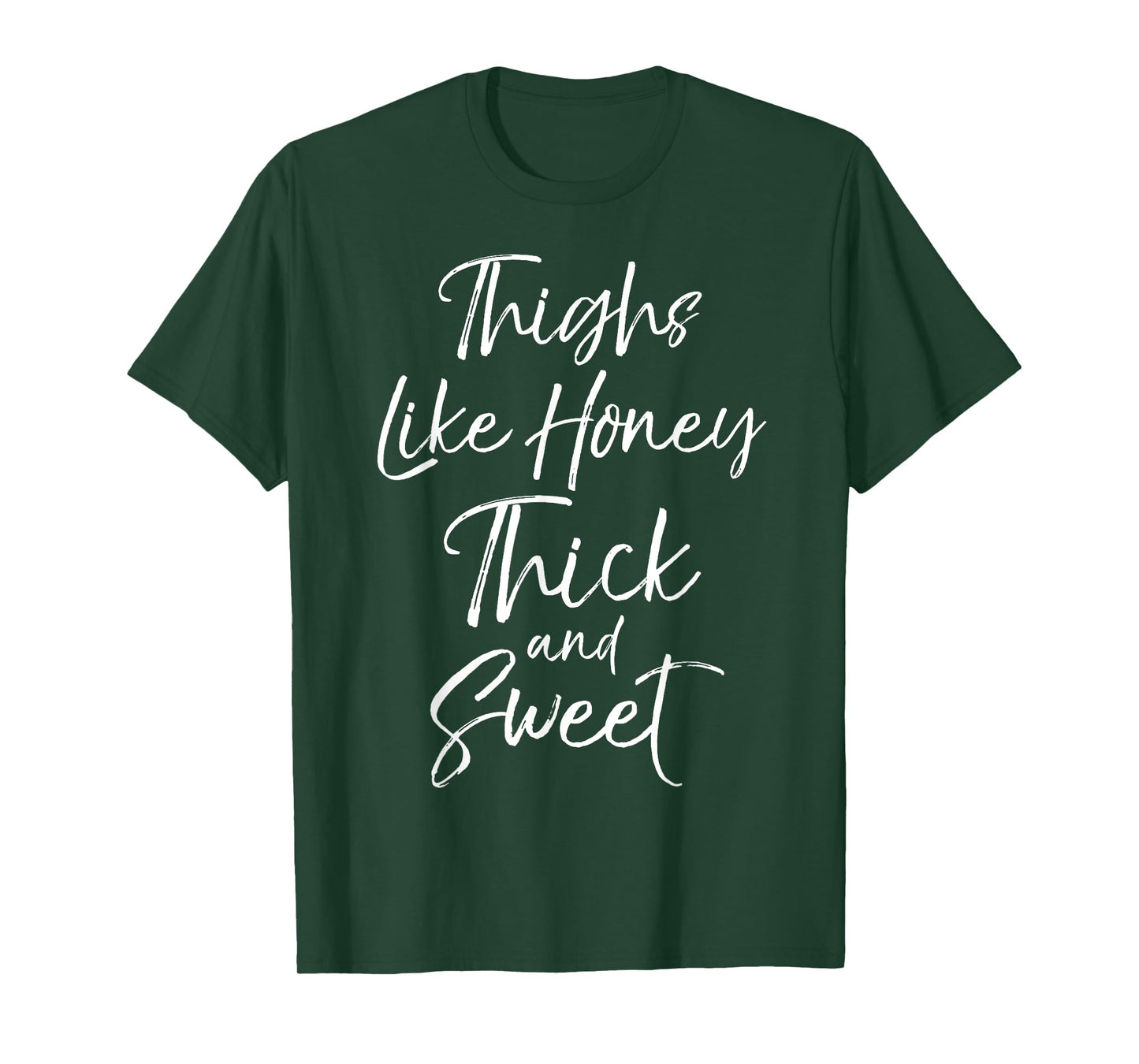 Thighs Like Honey Thick and Sweet Shirt for Women Cute Tee T-Shirt