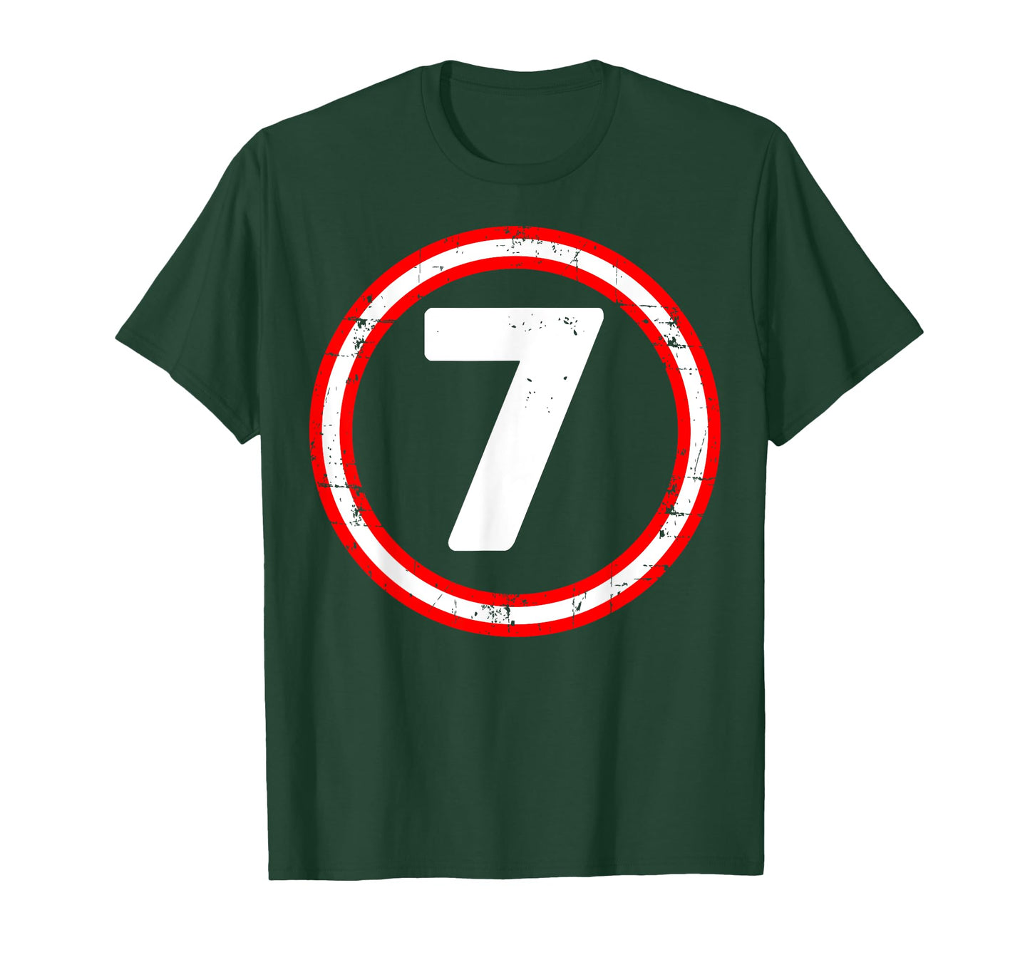 7th Birthday of Boy or Girl, 7 Years Old, Seven T-Shirt