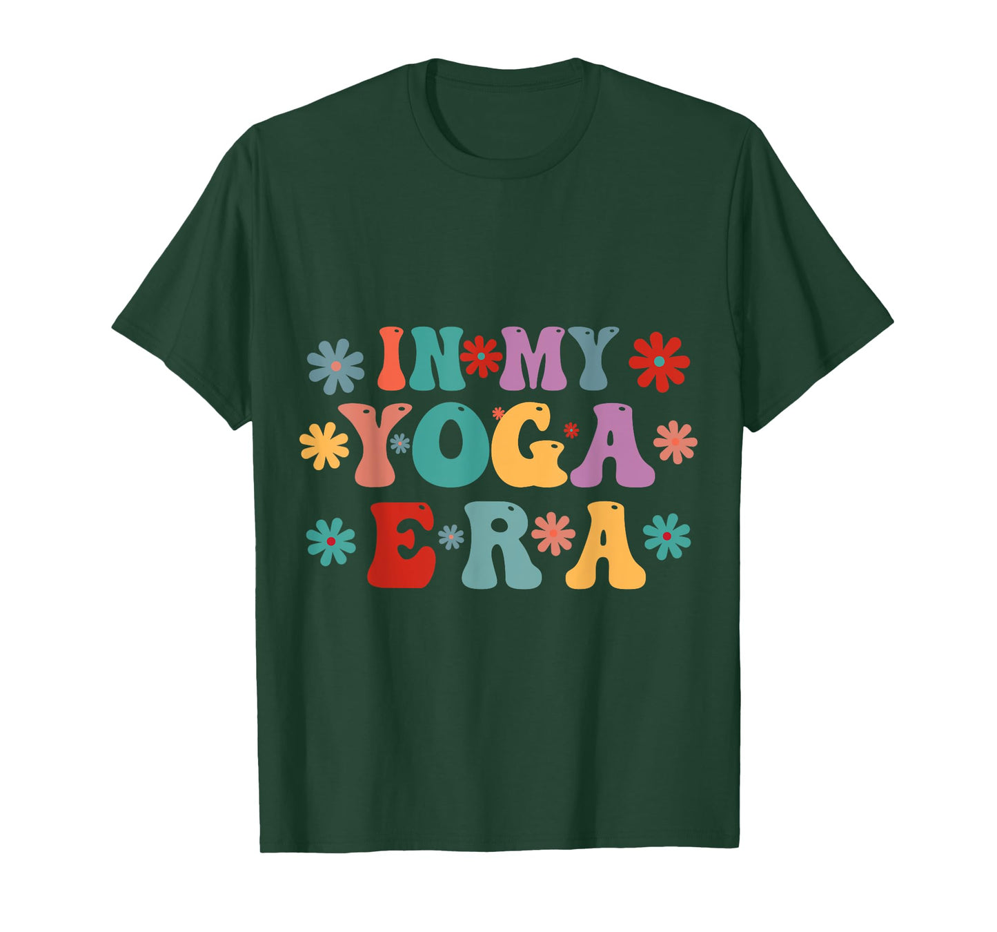 Retro Yoga Era, Yoga Era, Flower Yoga Era, In My Yoga Era T-Shirt