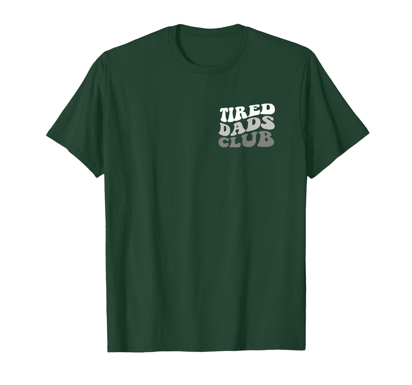 Tired Dad Club Playmat Car Race Track Dad Father's Day T-Shirt