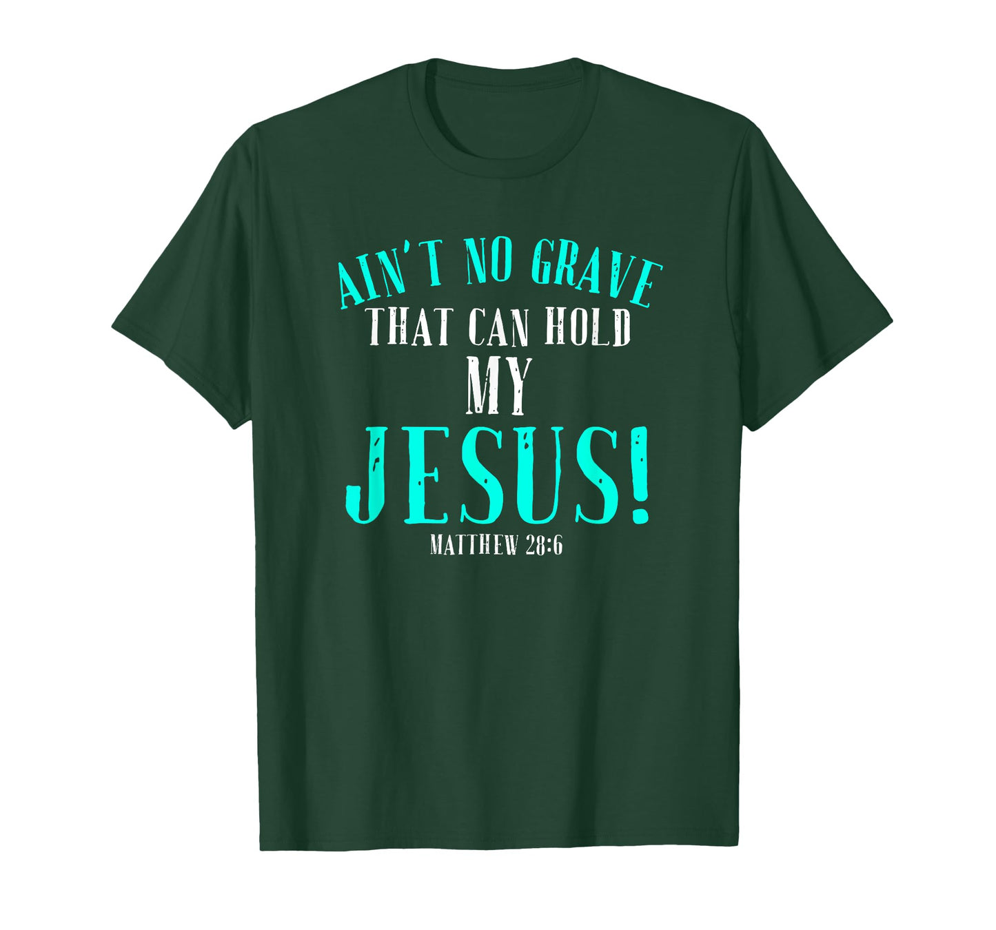 Aint No Grave That Can Hold Jesus Easter Empty Tomb Shirt T-Shirt