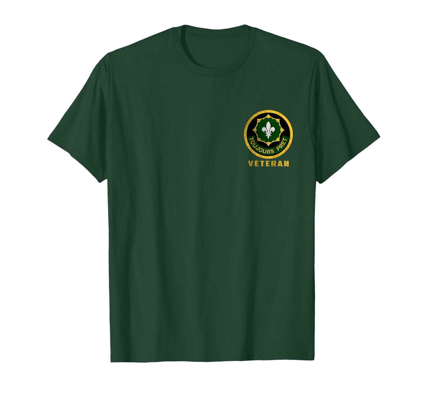 2nd Armored Cavalry Toujours Pret Veteran Papa Father Day T-Shirt