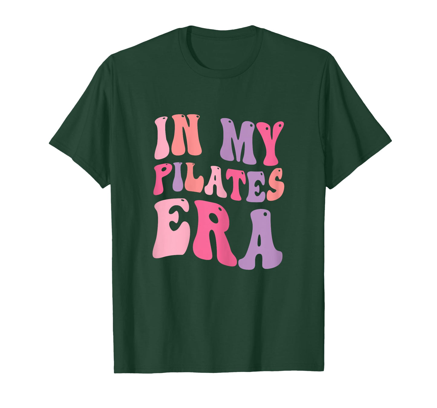 In My Pilates Era, Pilates Instructor Women With Sayings T-Shirt