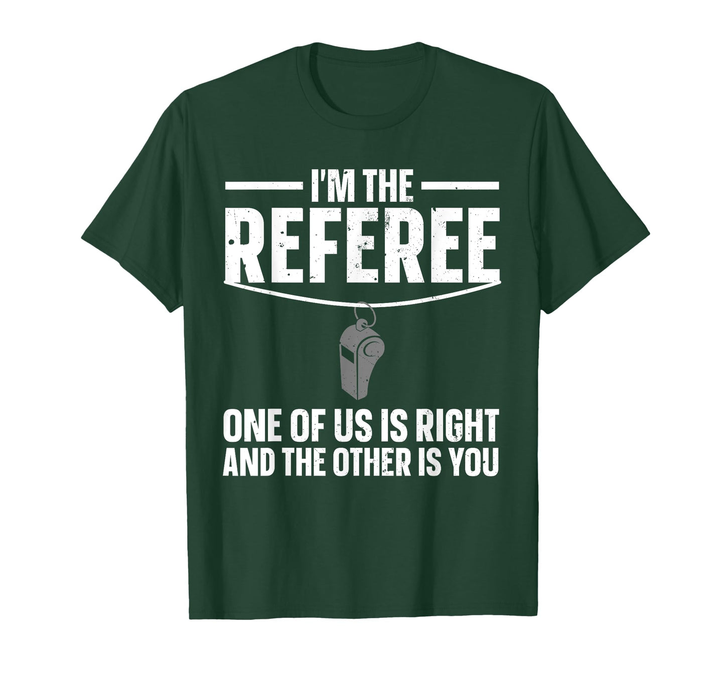 Funny Referee Design For Men Women Sports Ref Gag Referee T-Shirt