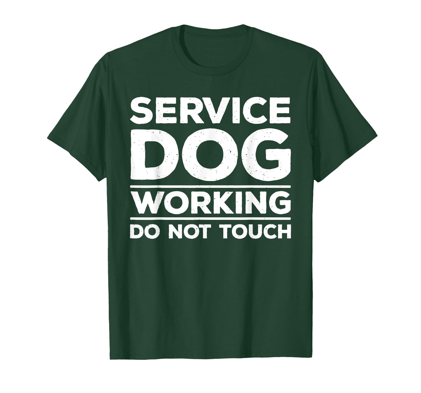 Funny Service Dog Design For Men Women Service Dog Trainer T-Shirt