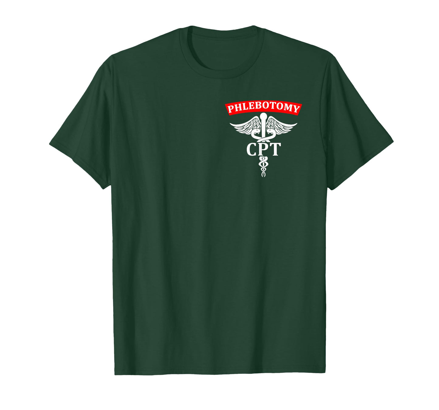 Phlebotomist CPT Certified Phlebotomy Technician Symbol Logo T-Shirt