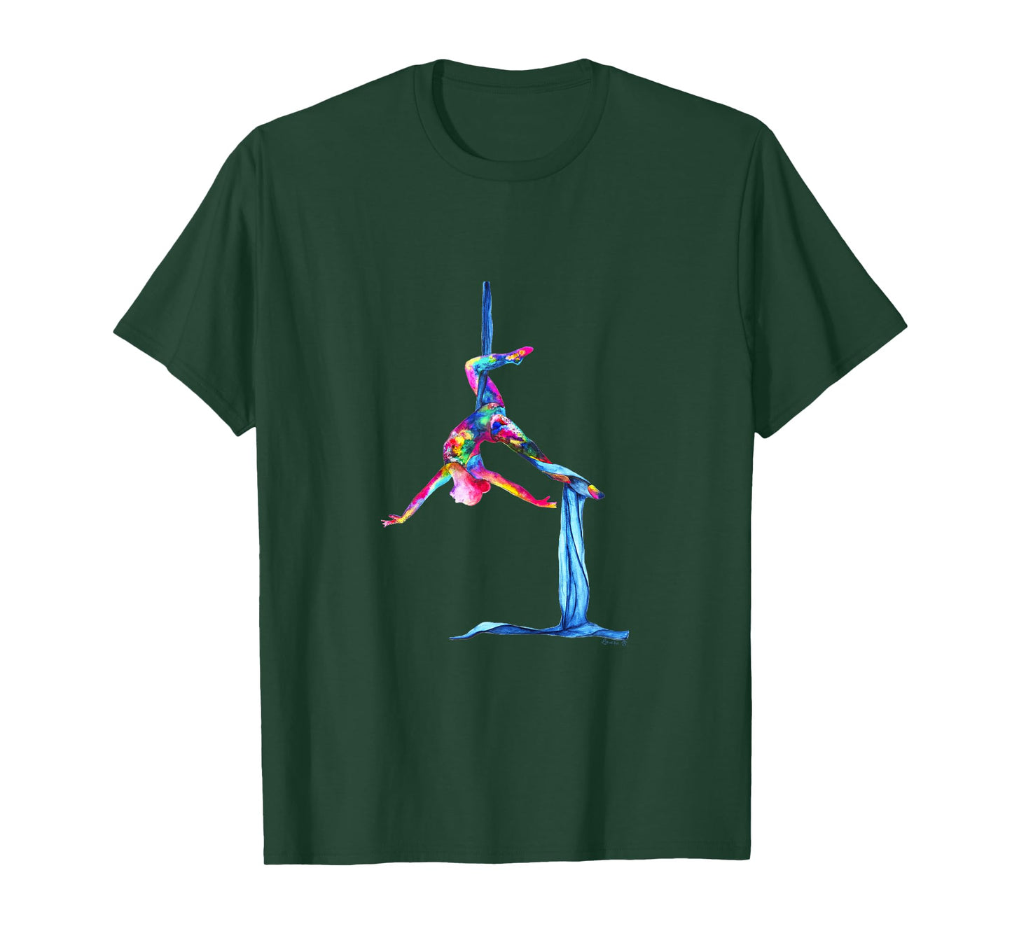 Aerial silk yoga t-shirt T-Shirt