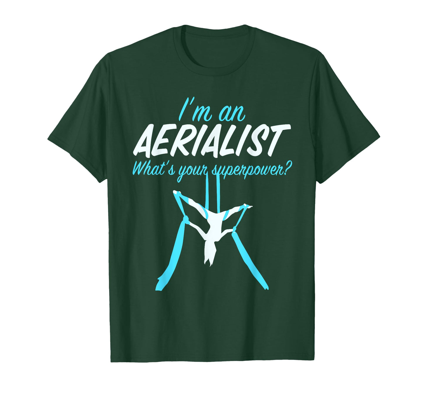 Aerial Silks Dancer Aerialist Air Yoga Acrobatics Women Gift T-Shirt