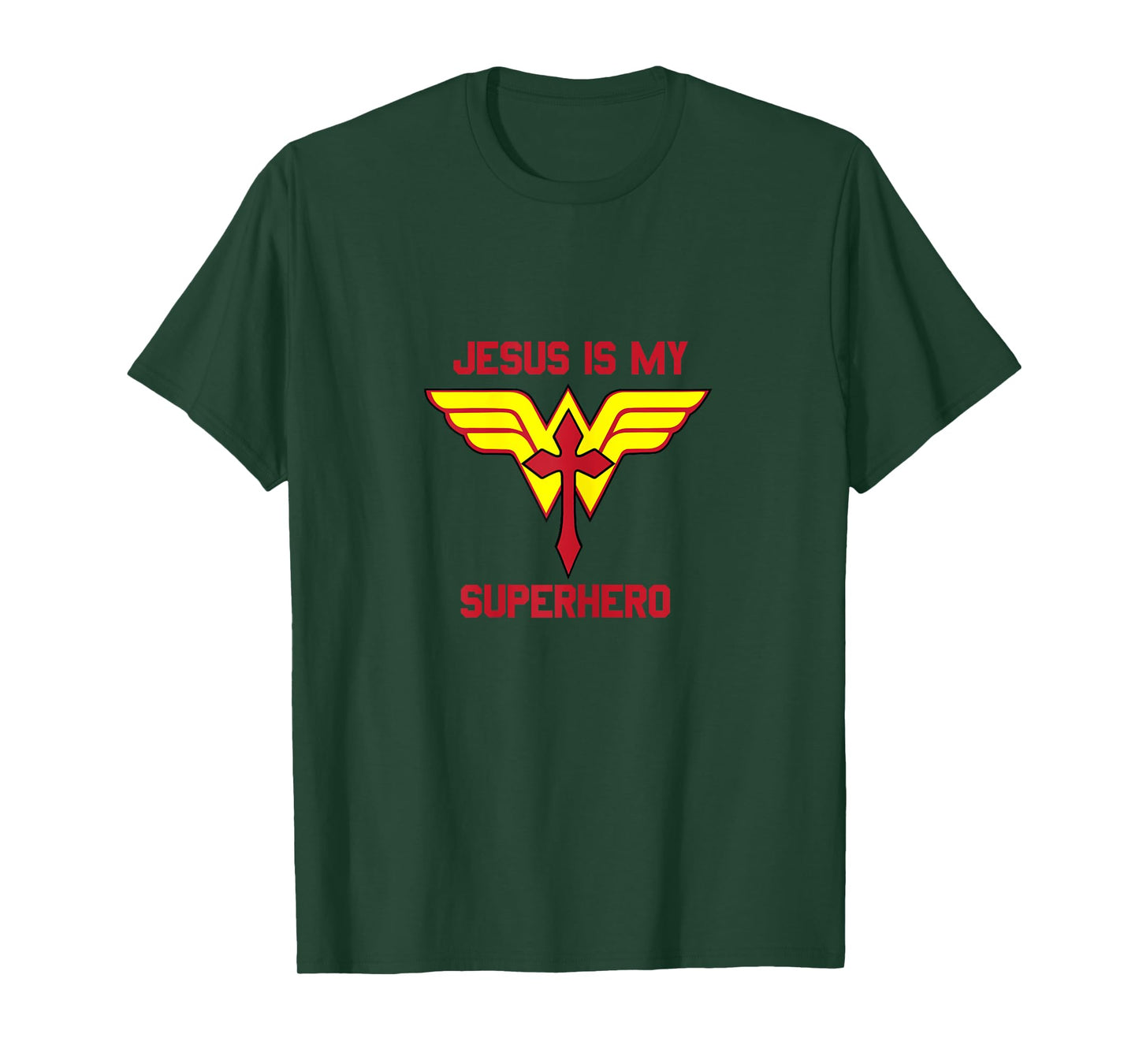 Jesus is my Superhero Christian Vacation Bible School Design T-Shirt