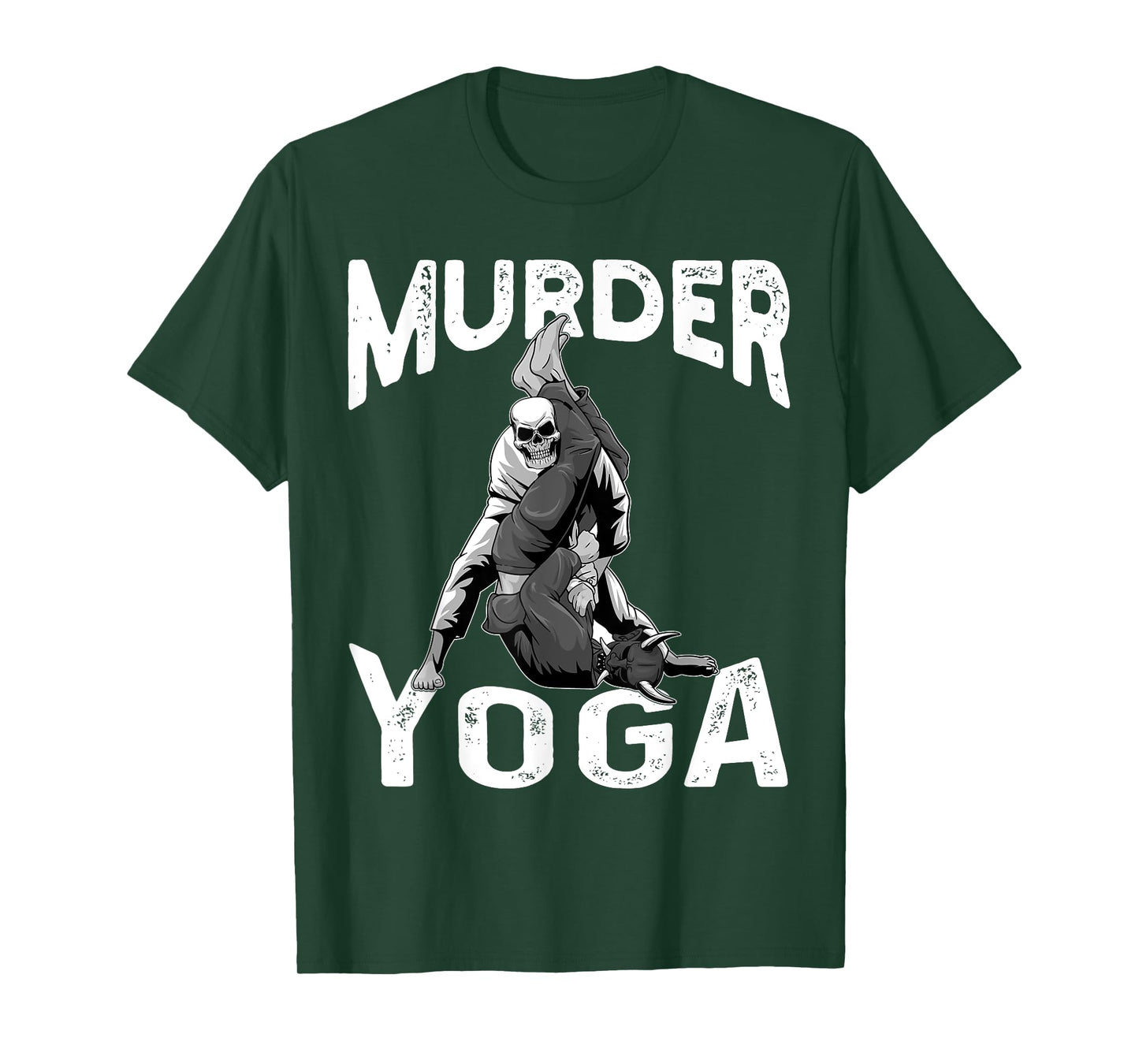 Murder Yoga BJJ Brazilian Jiu Jitsu BJJ Grappling NoGi T-Shirt