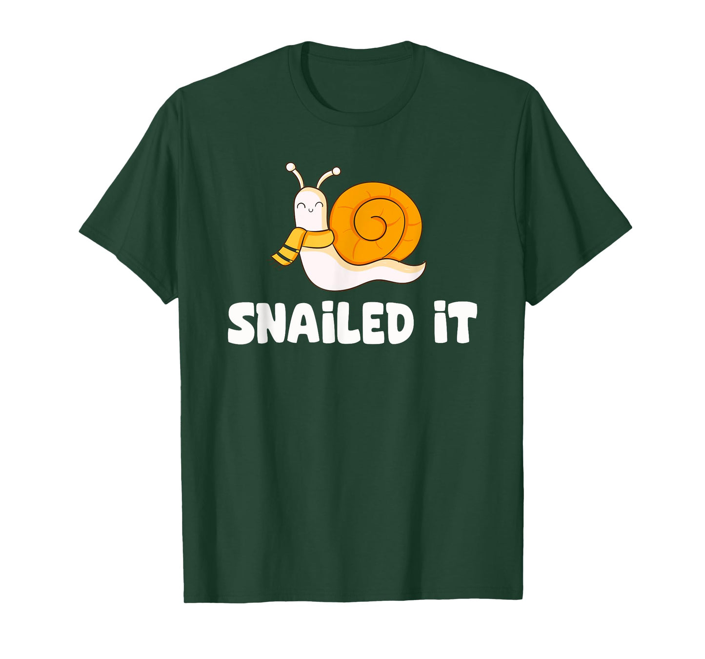 Snailed It Funny Snail T-Shirt