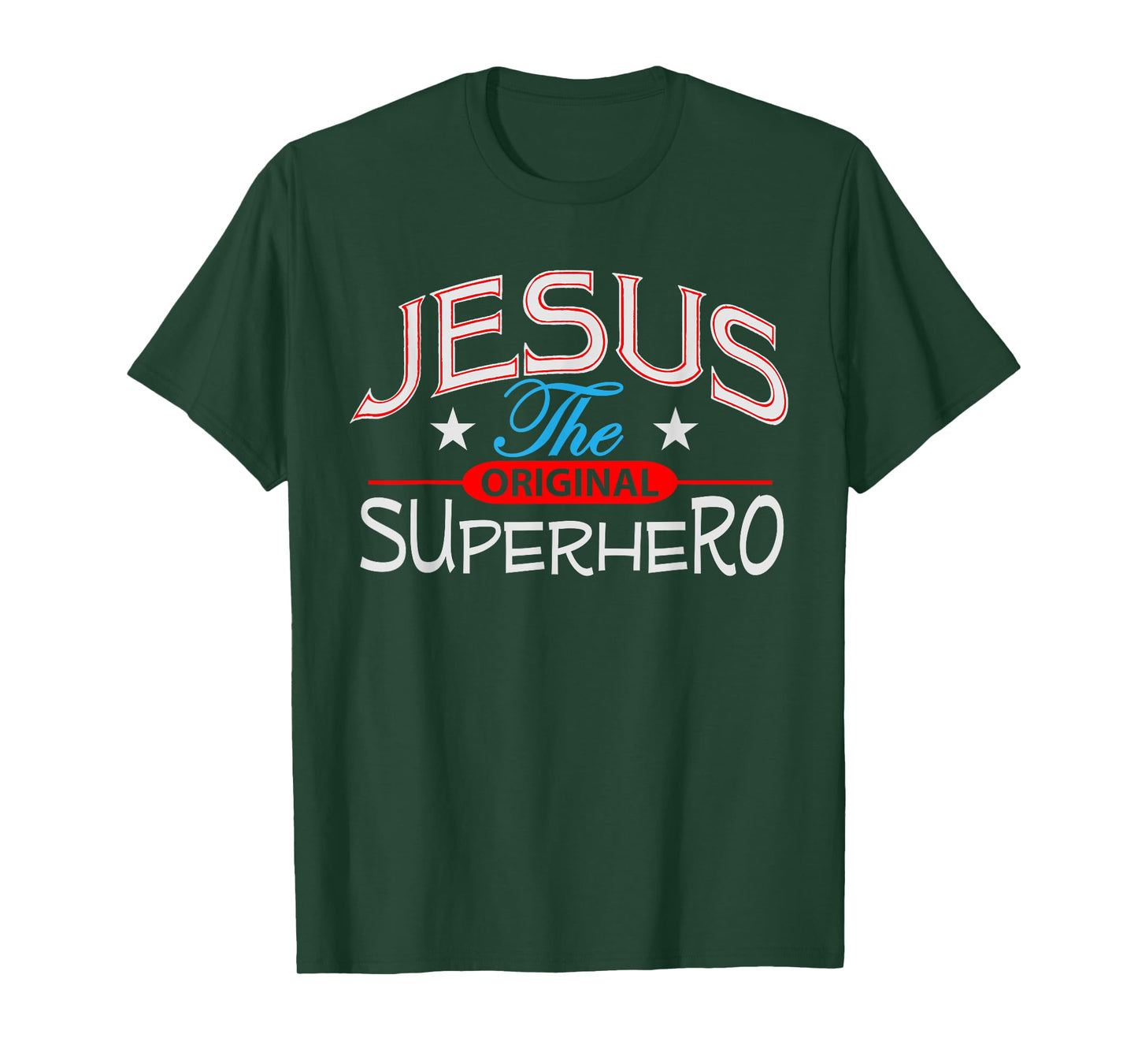 Jesus Original Inspirational Superhero Christian Gift Shirt T-Shirt