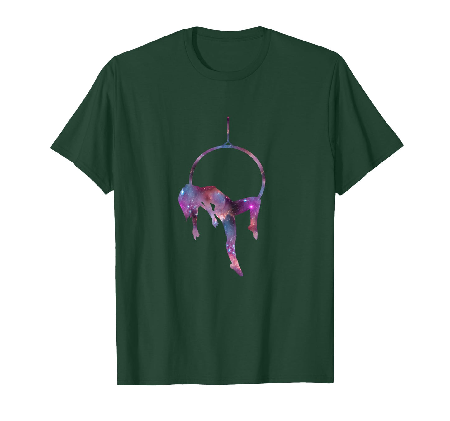 Aerial Hoop Galaxy Aerial Yoga Hanging Aerialis Aerial T-Shirt