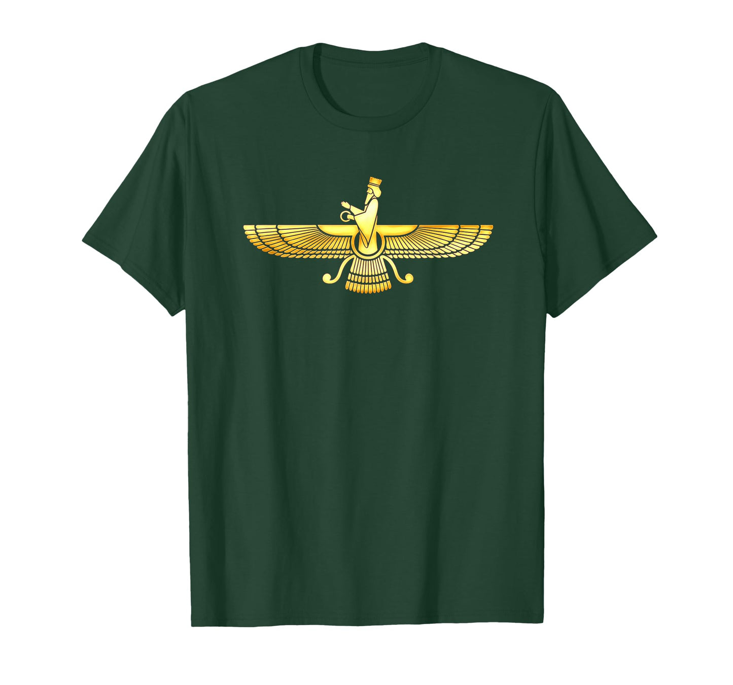 Faravahar Zarathustra Symbol Sign Iran Wing Falcon T-Shirt