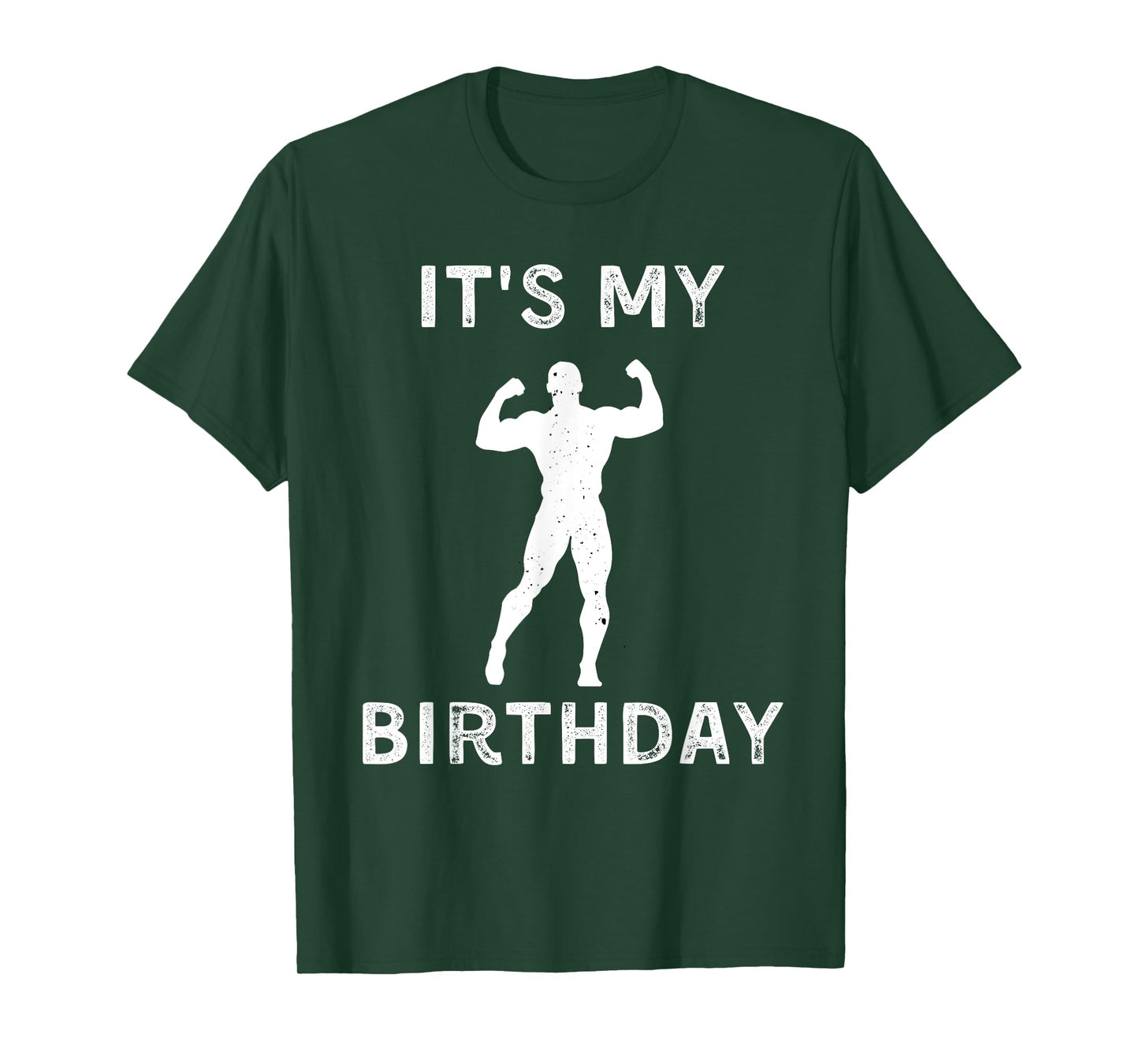 It's My Birthday Lifting Weights Lover Vintage Retro T-Shirt
