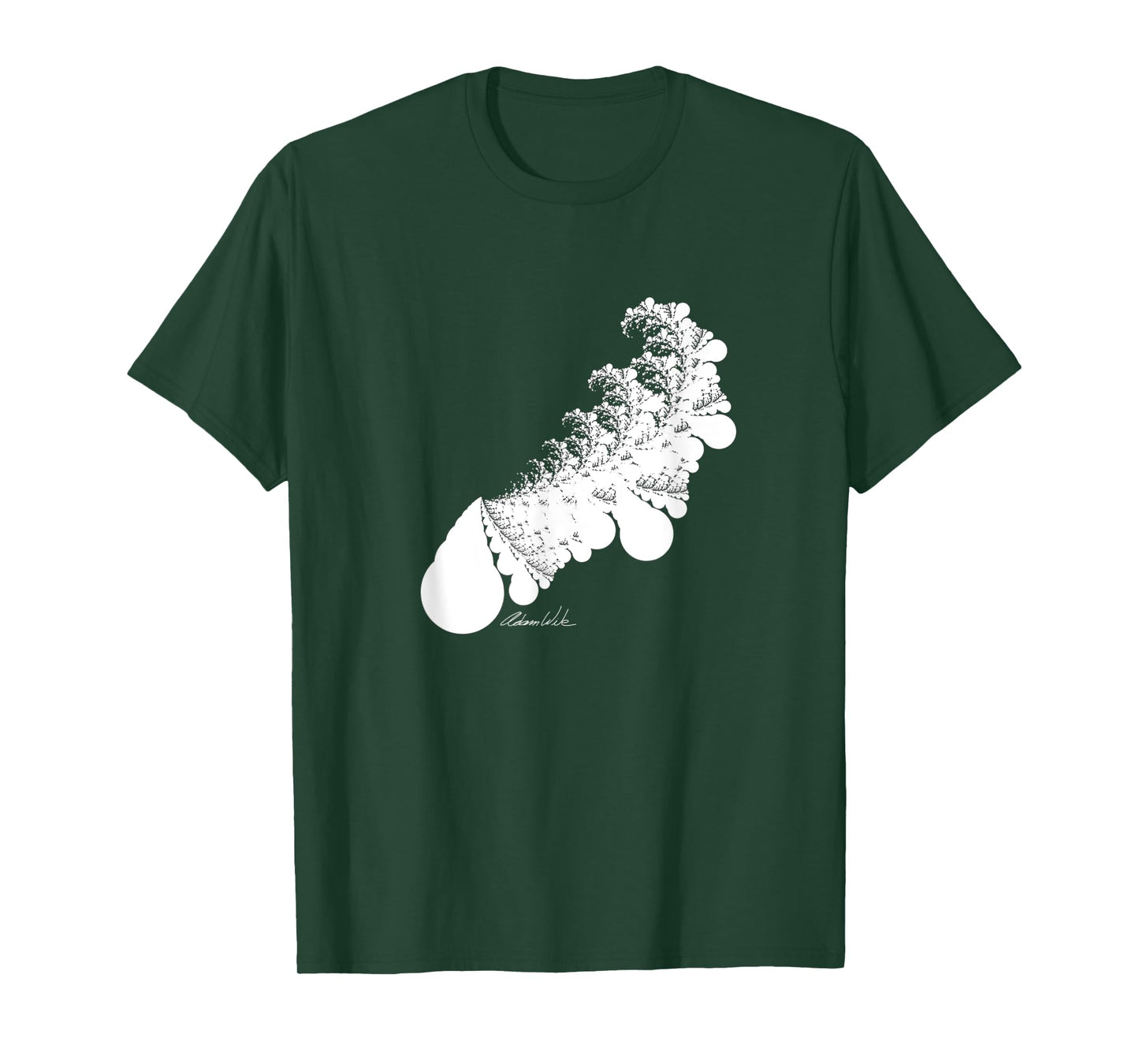 Tsunami Big Wave Ink Blot Rorschach Test Art Design T-Shirt