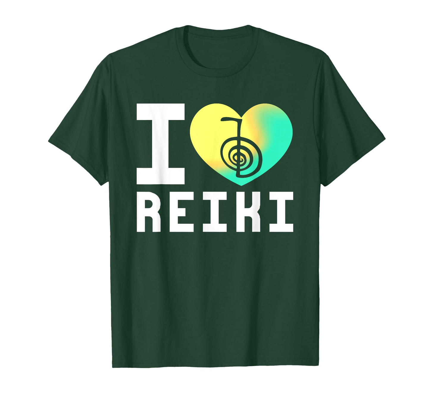 Heart Reiki Master Chakra Yoga Japan Healing Energy Esoteric T-Shirt