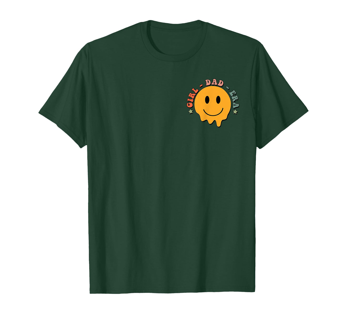 In My Girl Dad Era, Girl Dads Club, New Dad (Front And Back) T-Shirt