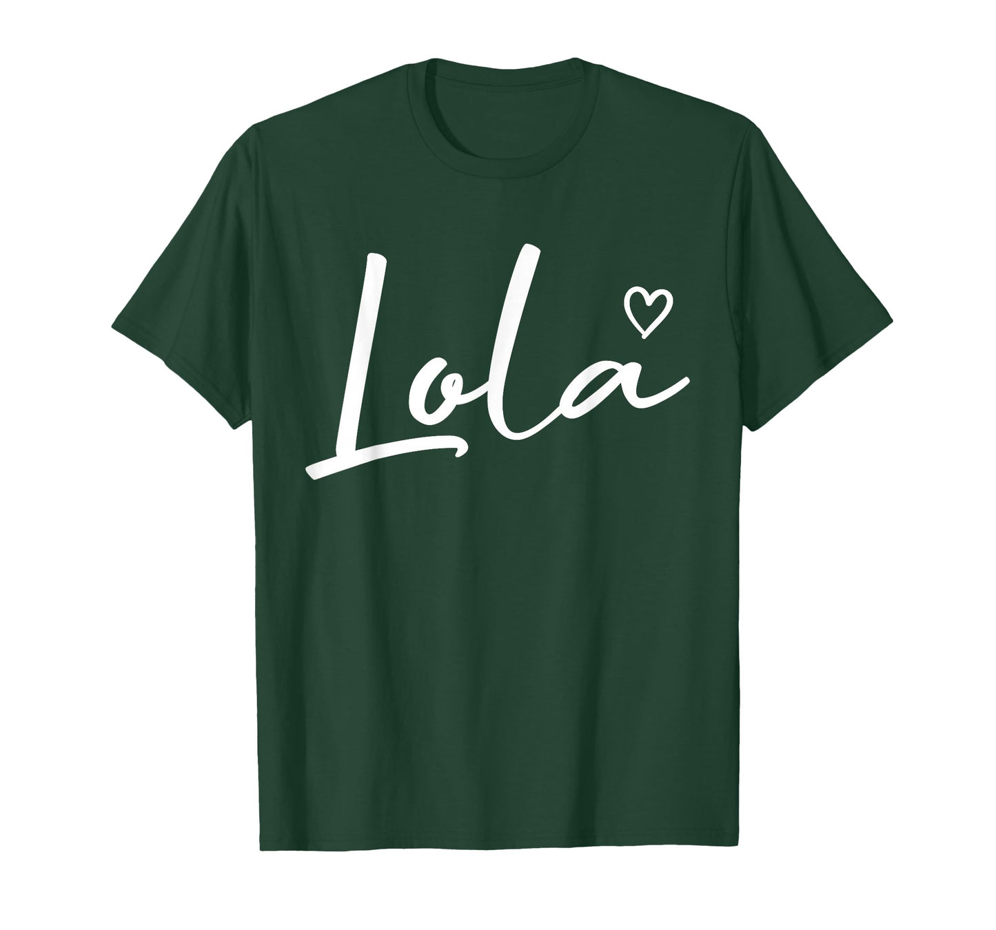 Lola Gifts For Women Grandma Heart Mother's Day Lola T-Shirt