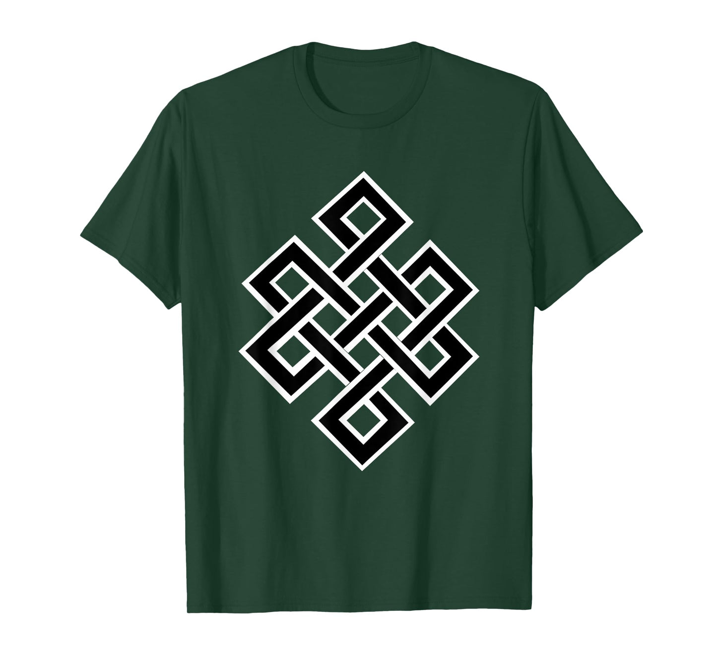 Religious Gifts by designanddesigns Hinduism Buddhism Tibetan Endless Eternal Knot Celtic Symbol T-Shirt