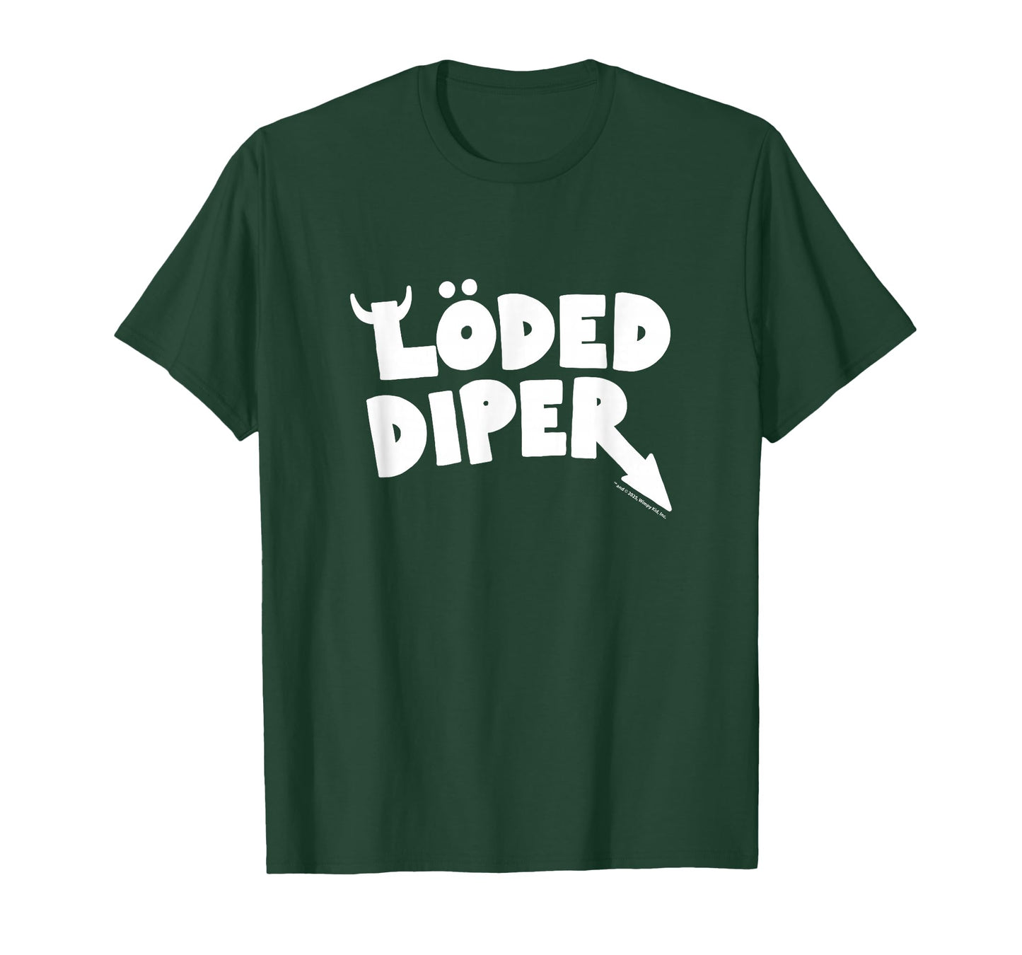 Diary of a Wimpy Kid Löded Diper Band Logo T-Shirt
