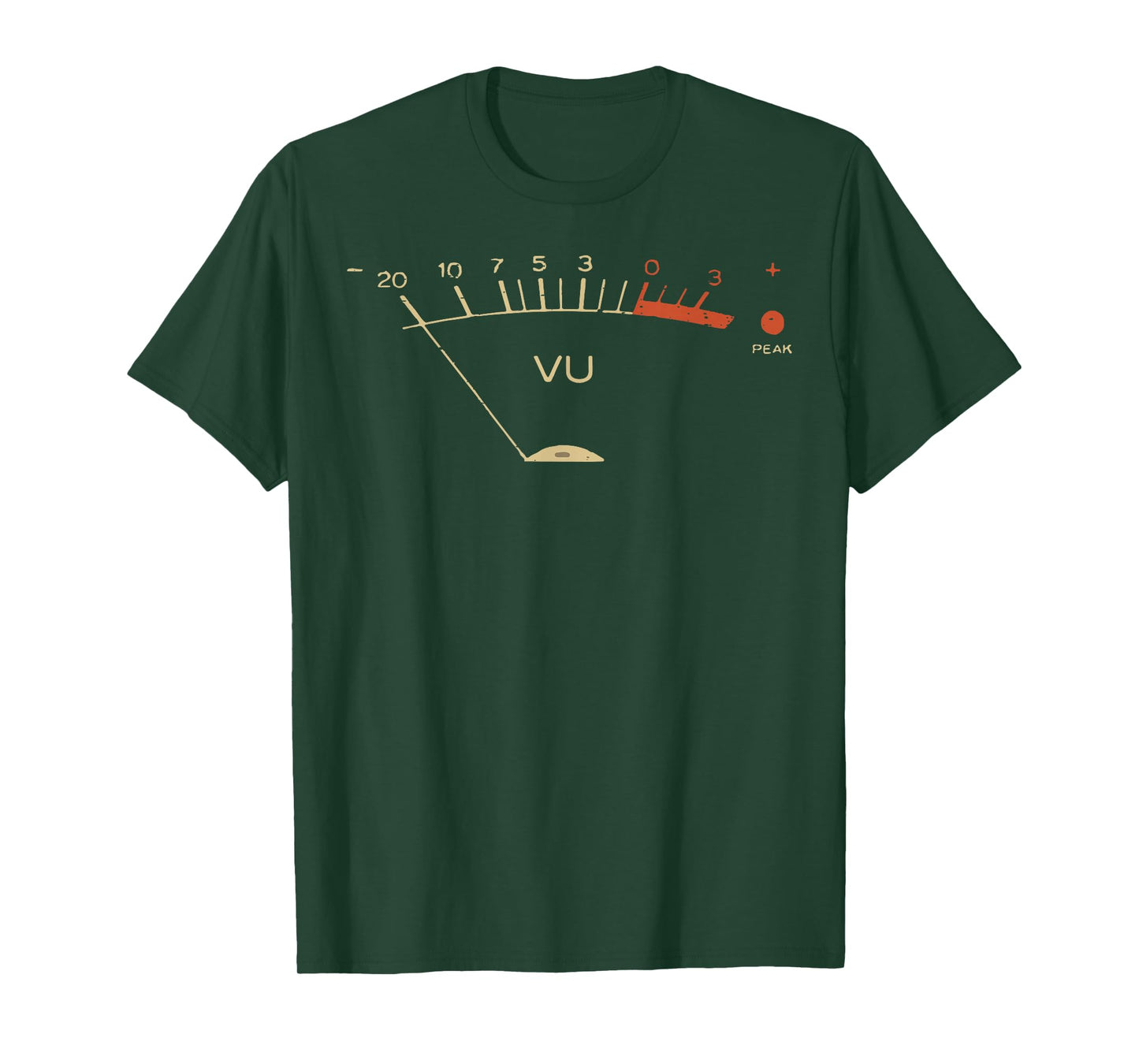 Music Volume Unit Meter Audio Sound Engineer Men Women T-Shirt