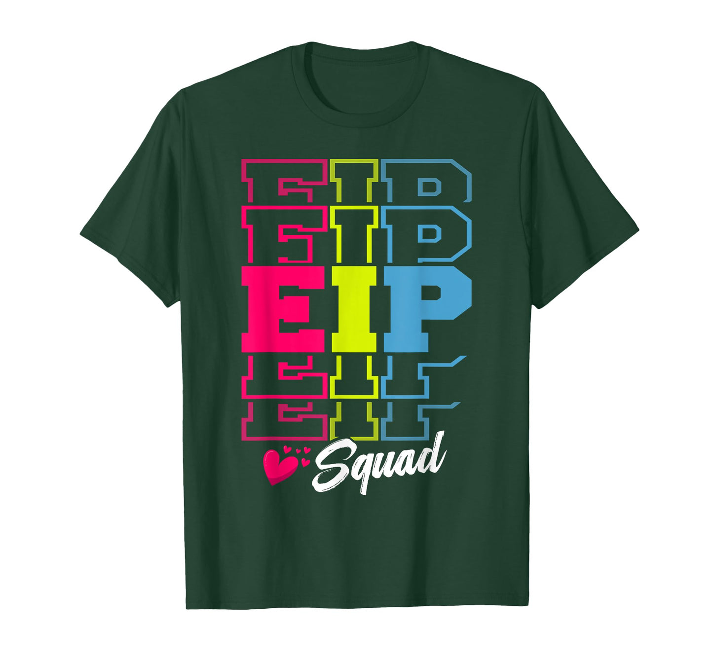 Retro EIP Squad Early Intervention Program EIP Teacher T-Shirt