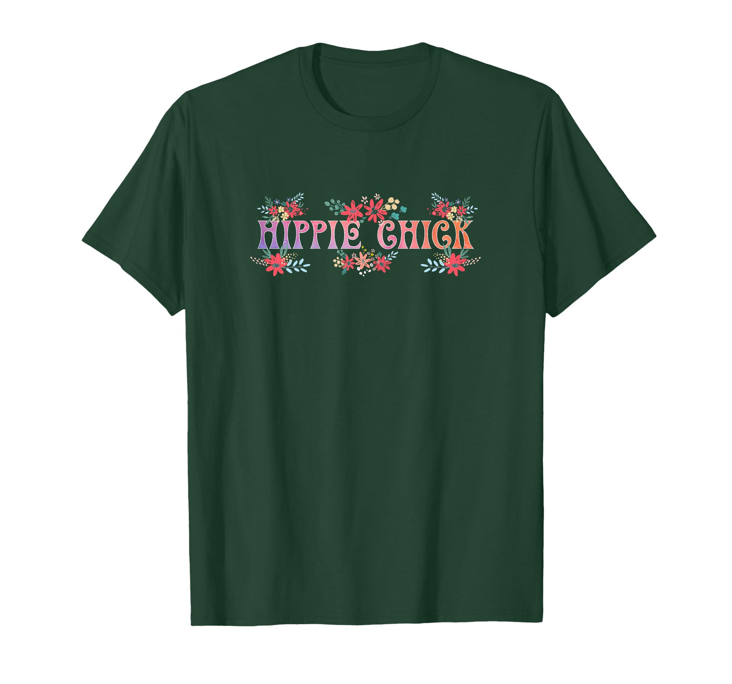 Womens Hippie Chick ~ 60s Inspired Shirt for Groovy People T-Shirt