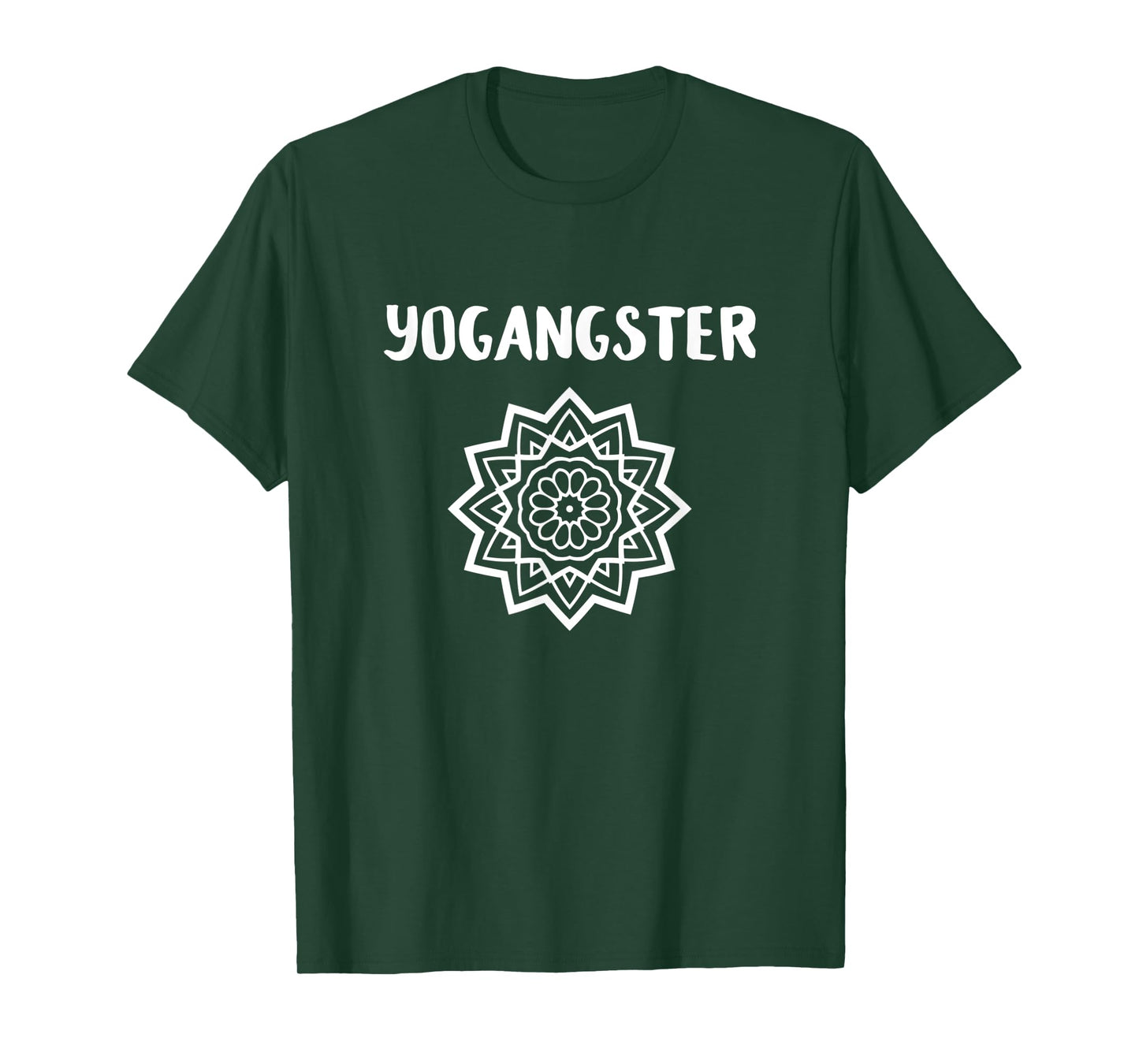 Yogangster funny yoga lover slogan T-Shirt