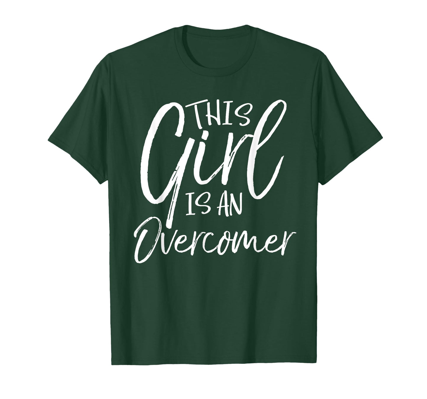 This Girl is an Overcomer Victory in Christ Christian Shirt T-Shirt