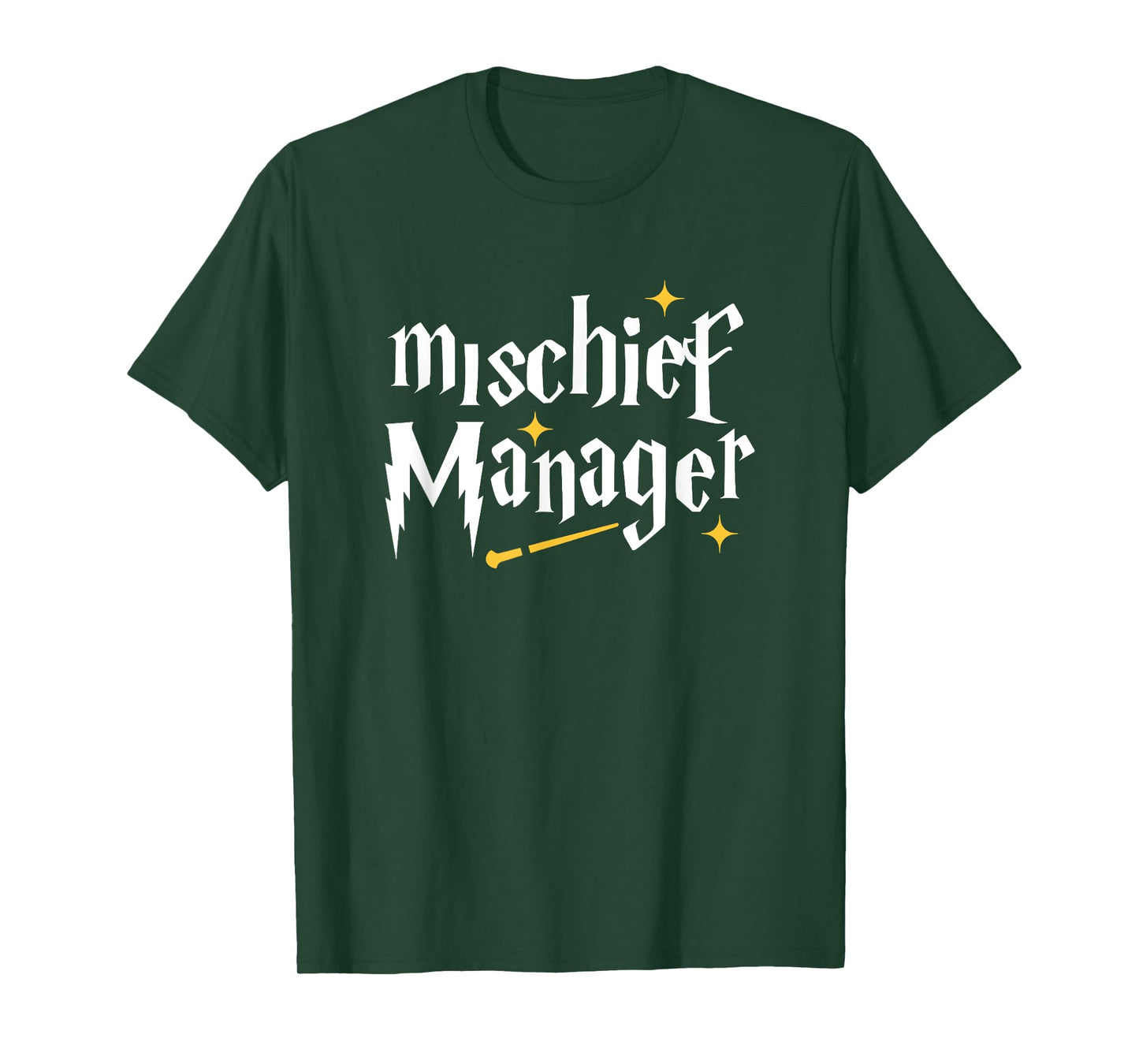 Mischief Manager Teacher Life Funny Mom Funny Dad T-Shirt