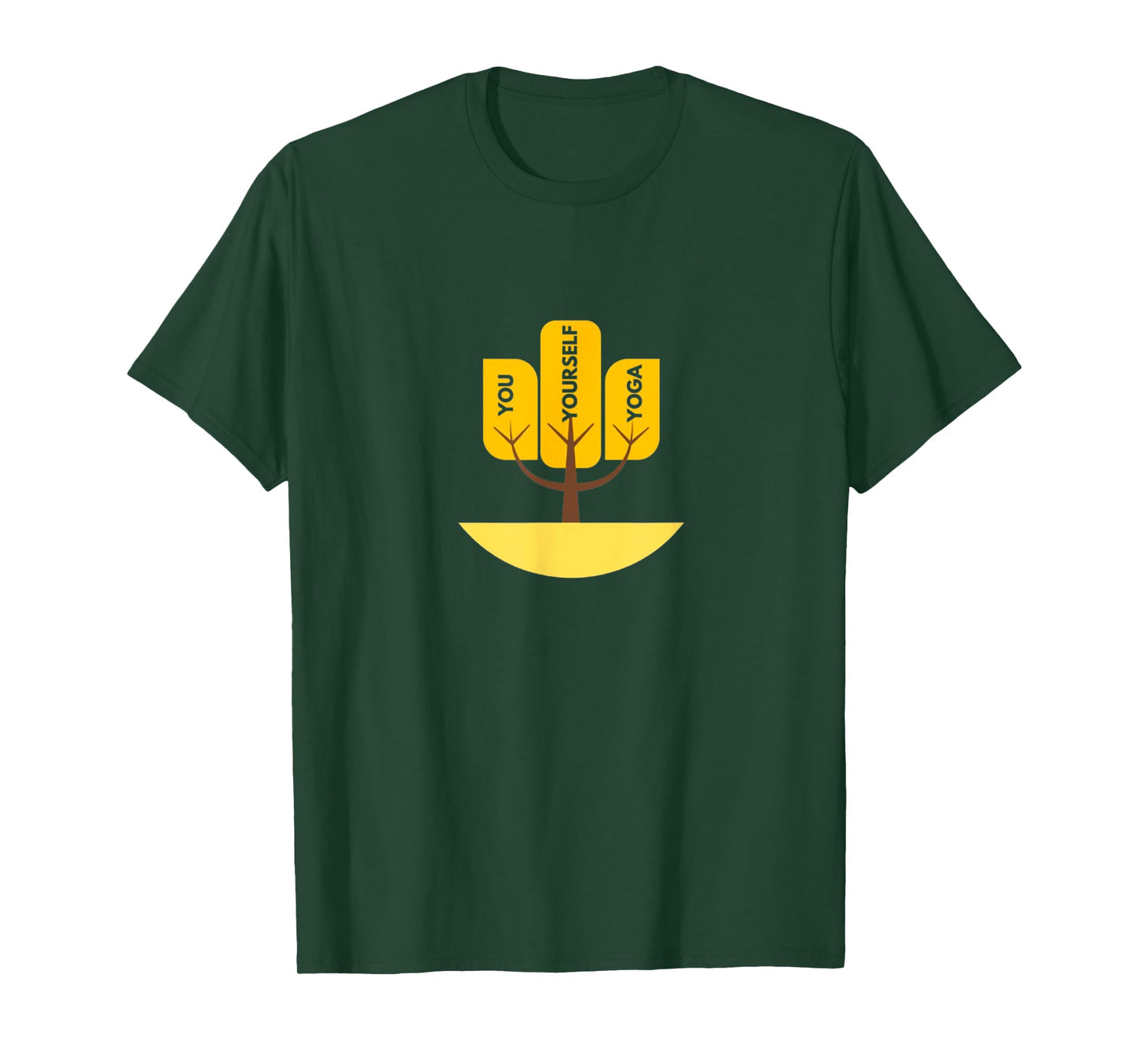 You, Yourself, and Yoga Studio Logo T-Shirt
