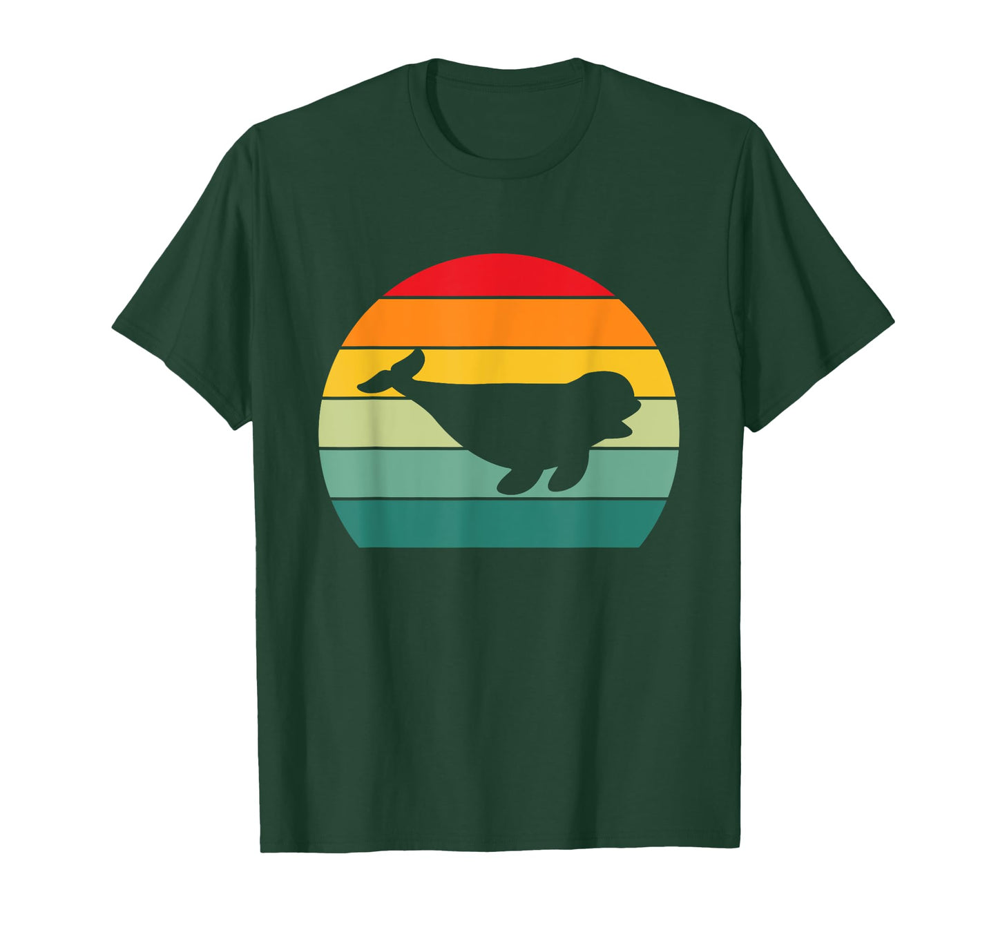 Vintage Beluga Whale Art Men Women Kids Boys Girls Belugas T-Shirt