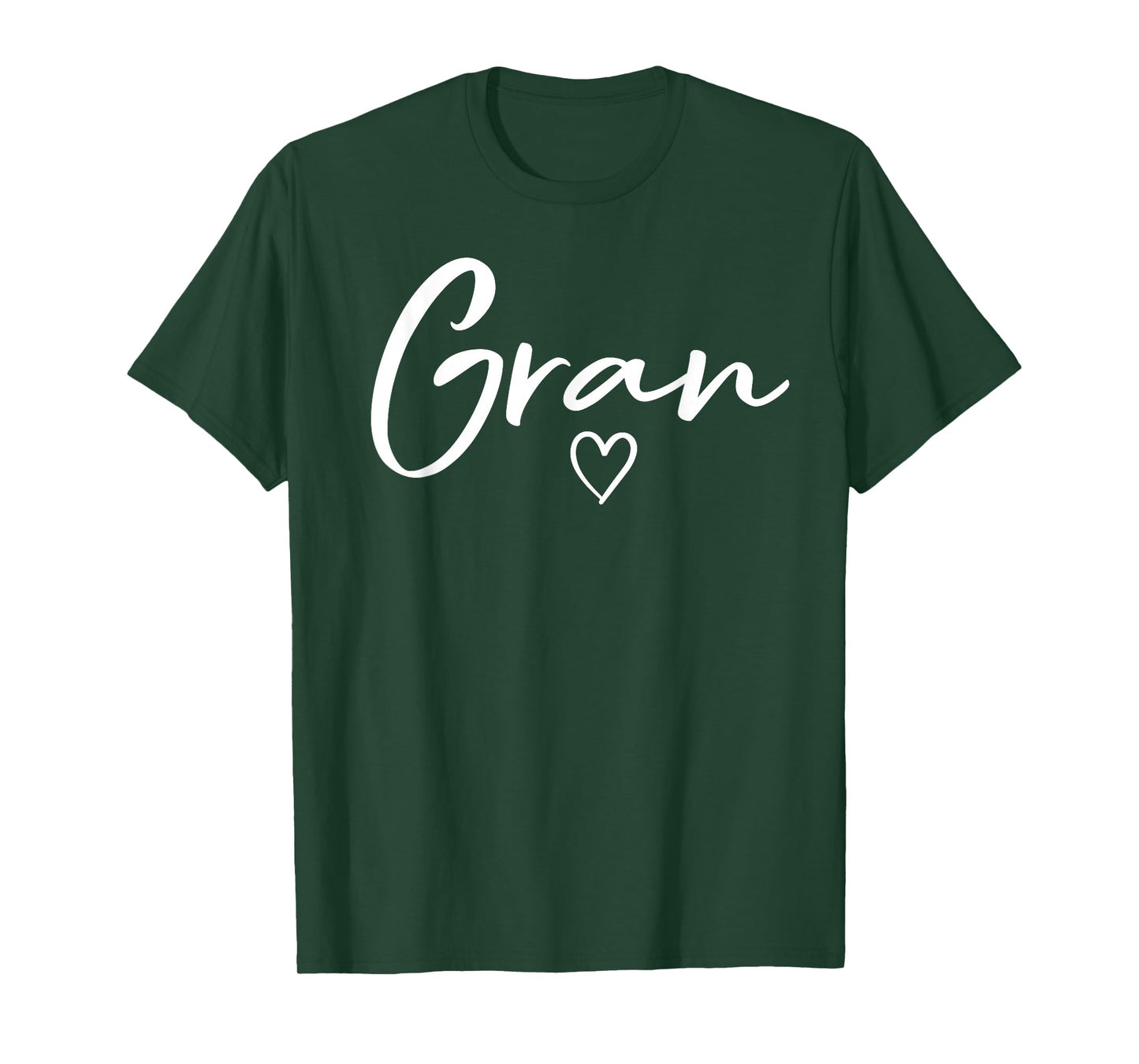 Gran Gifts For Women Grandma Heart Mother's Day Gran T-Shirt
