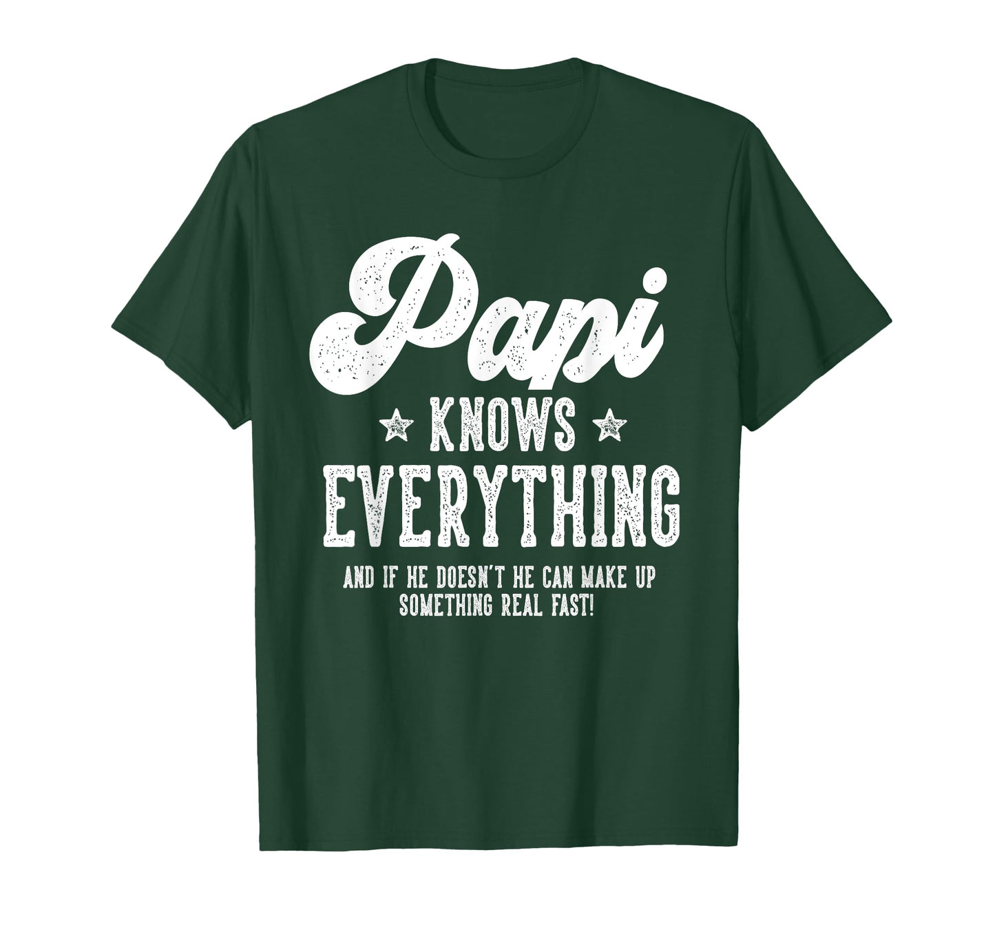 Funny Papi Gag Gifts For Birthday Father's Day Papi T-Shirt