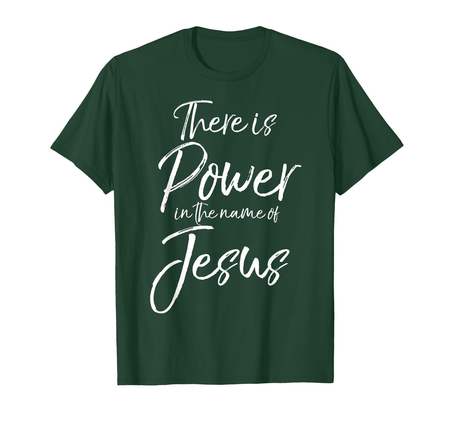 There is Power in the Name of Jesus Shirt Powerful Christian