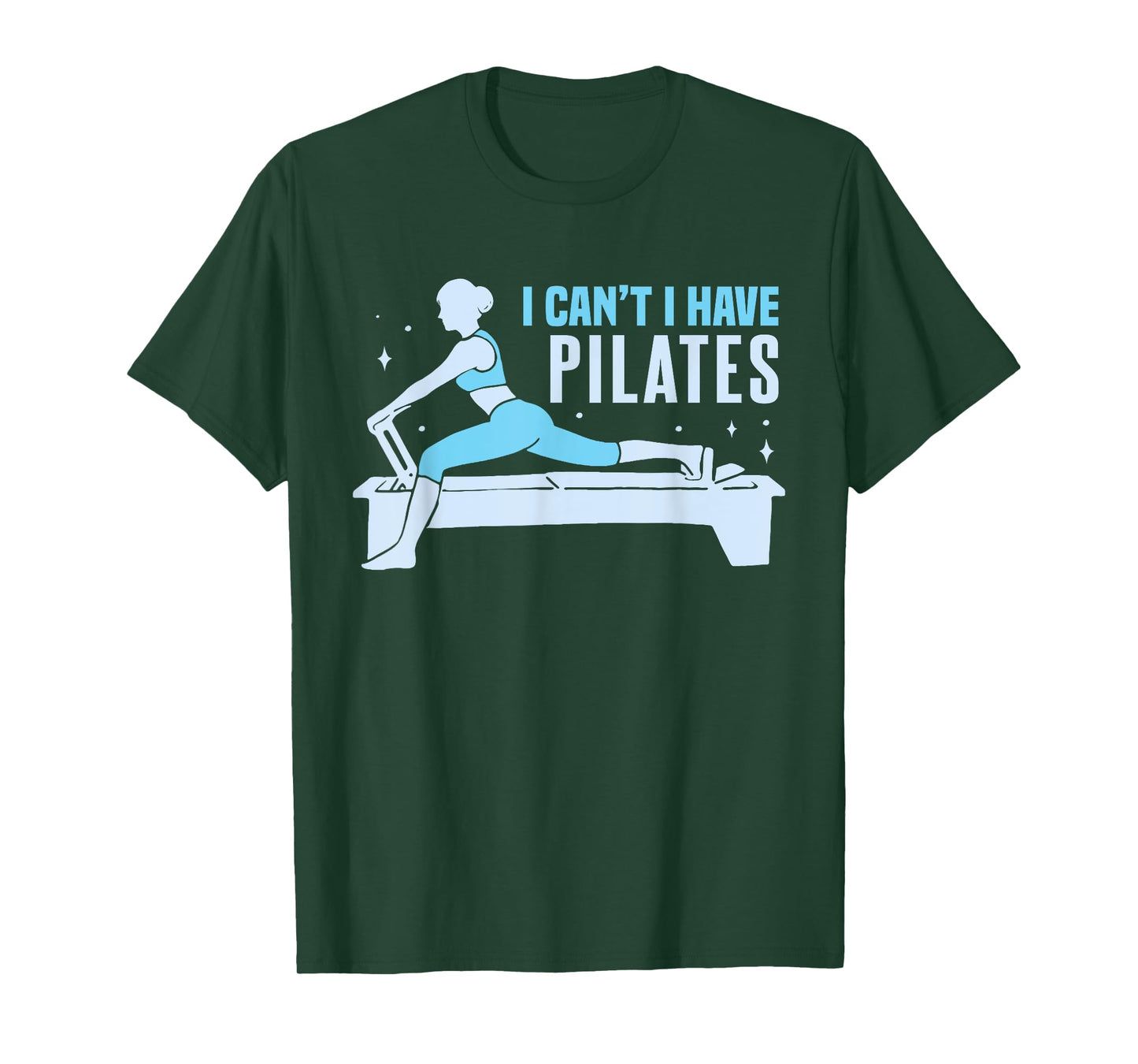 Yoga Contrology Funny Women I Cant I Have Pilates T-Shirt