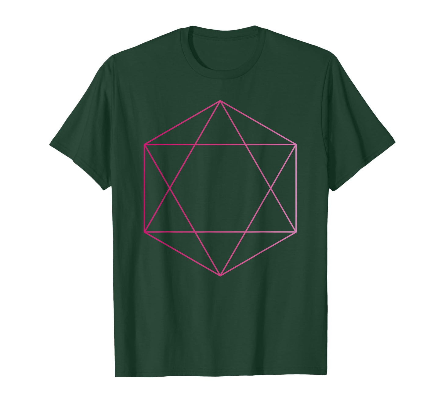 Hexagram Magic Goth Occult Sacred Geometry T-Shirt