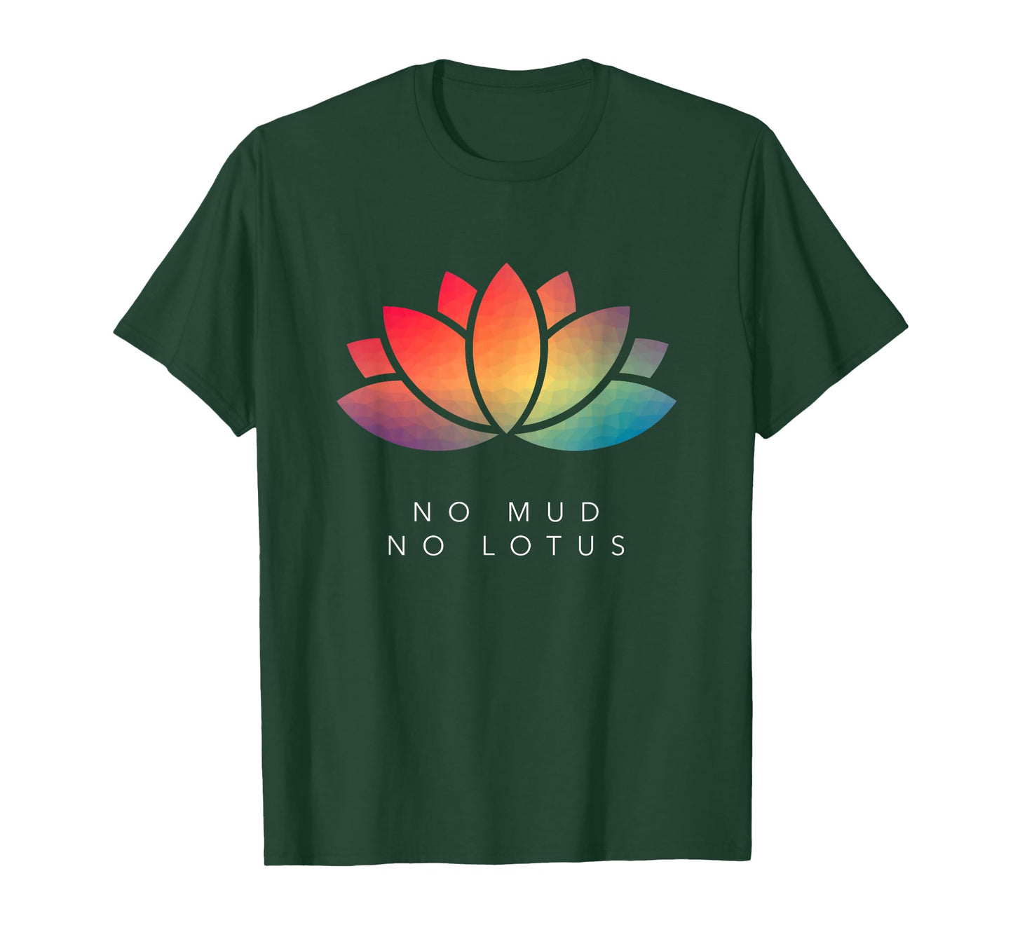 No Mud No Lotus T-Shirt for Meditation & Mindfulness Lovers T-Shirt