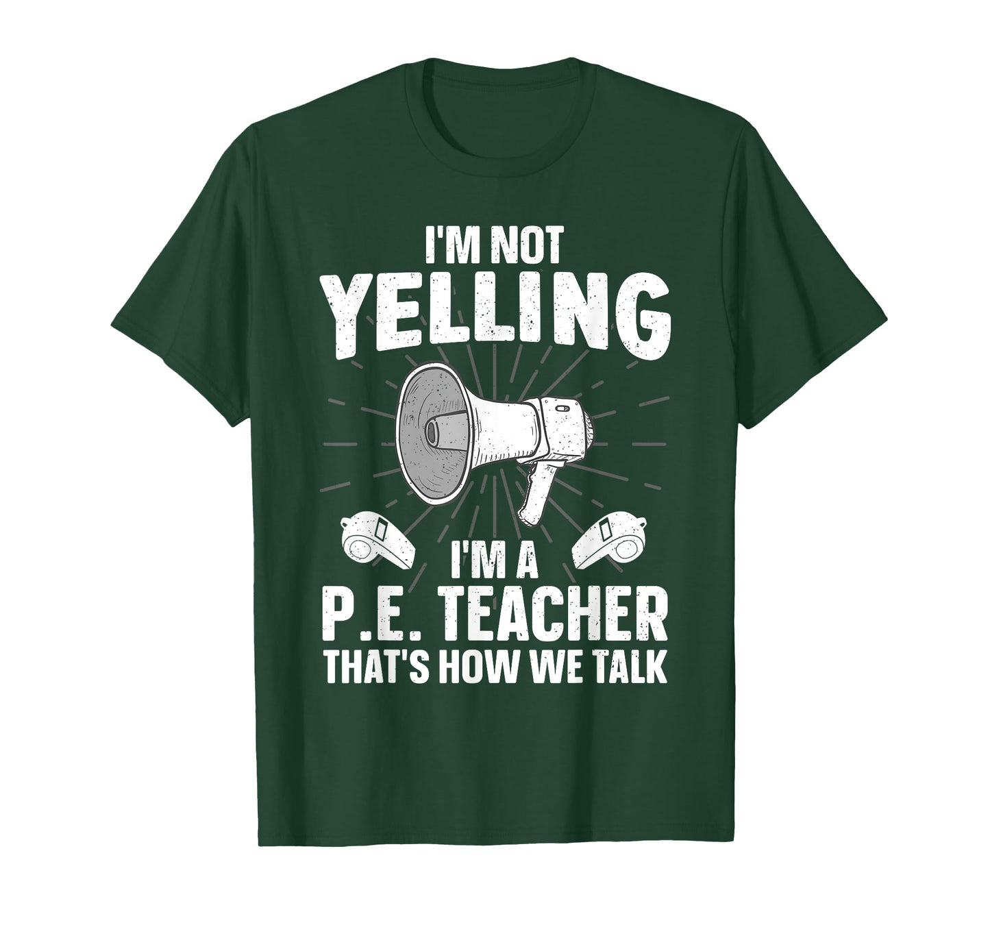 PE Teacher Art For Men Women Gym Teacher Physical Education T-Shirt