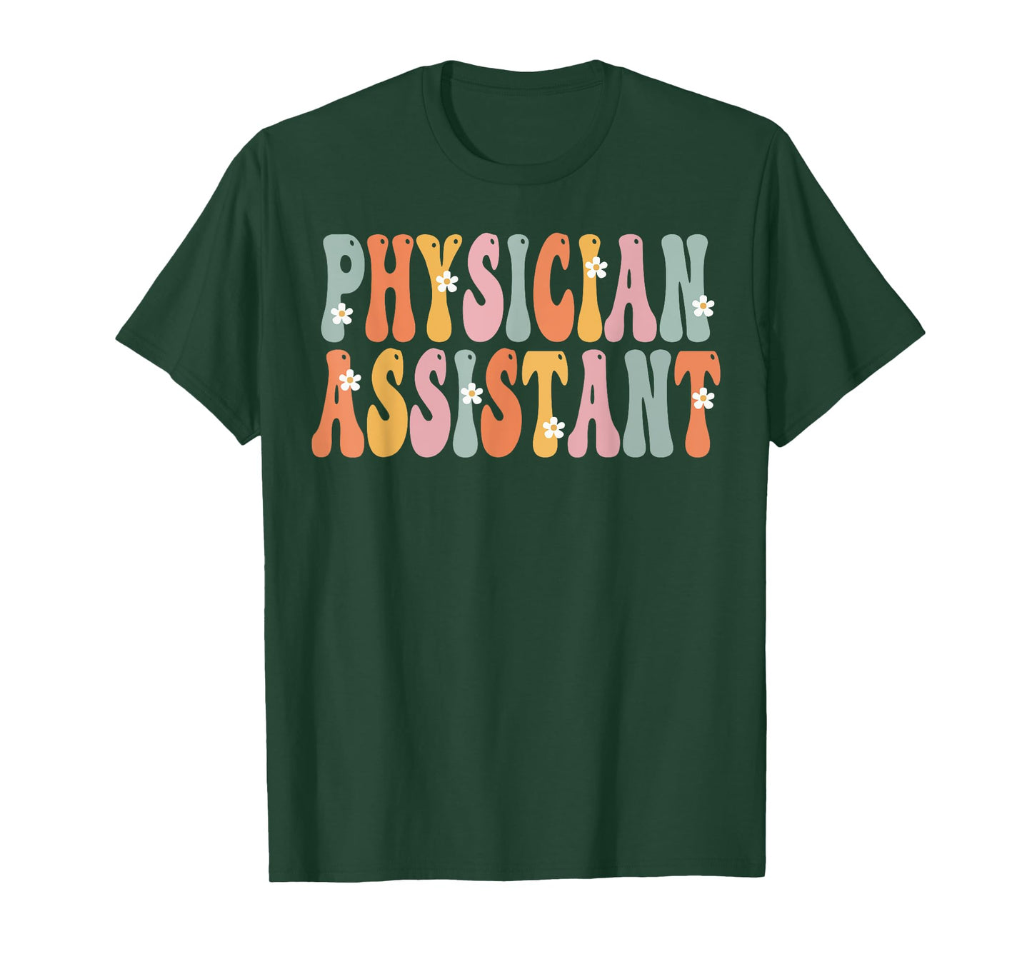Physician Assistant Week Groovy Appreciation Day For Women T-Shirt