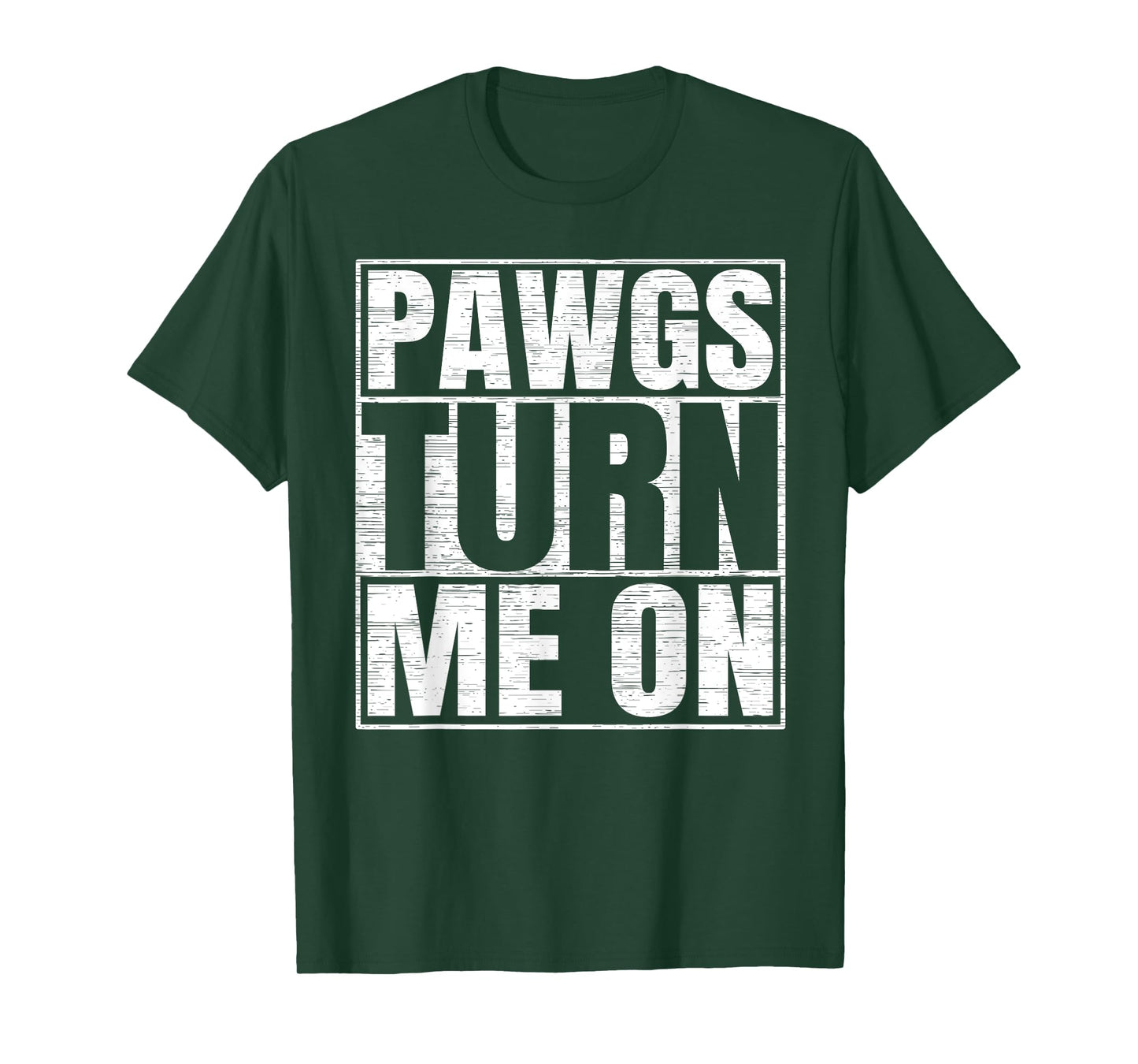 PAWGs Turn Me On Funny PAWG Adult Humor T-Shirt